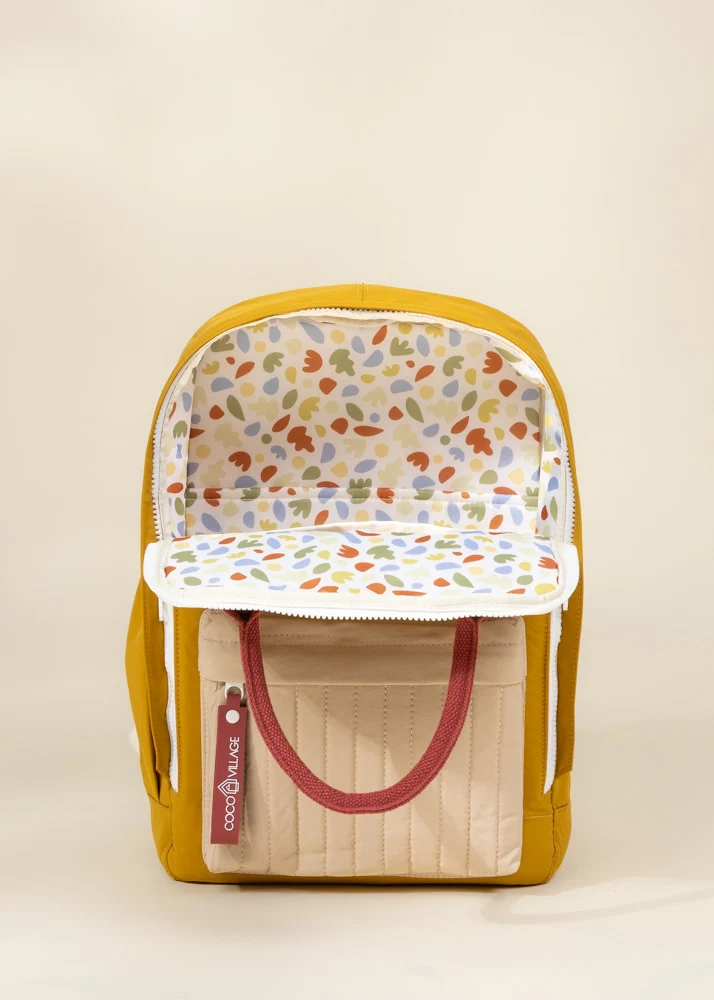 Coco Village Washable Nylon Backpack - Golden Hour - Image 3