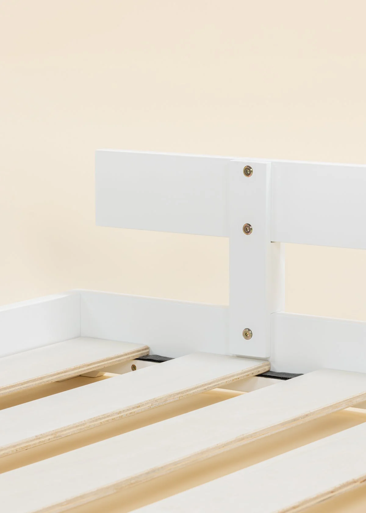 Coco Village Wooden Bed Frame - White - Image 15