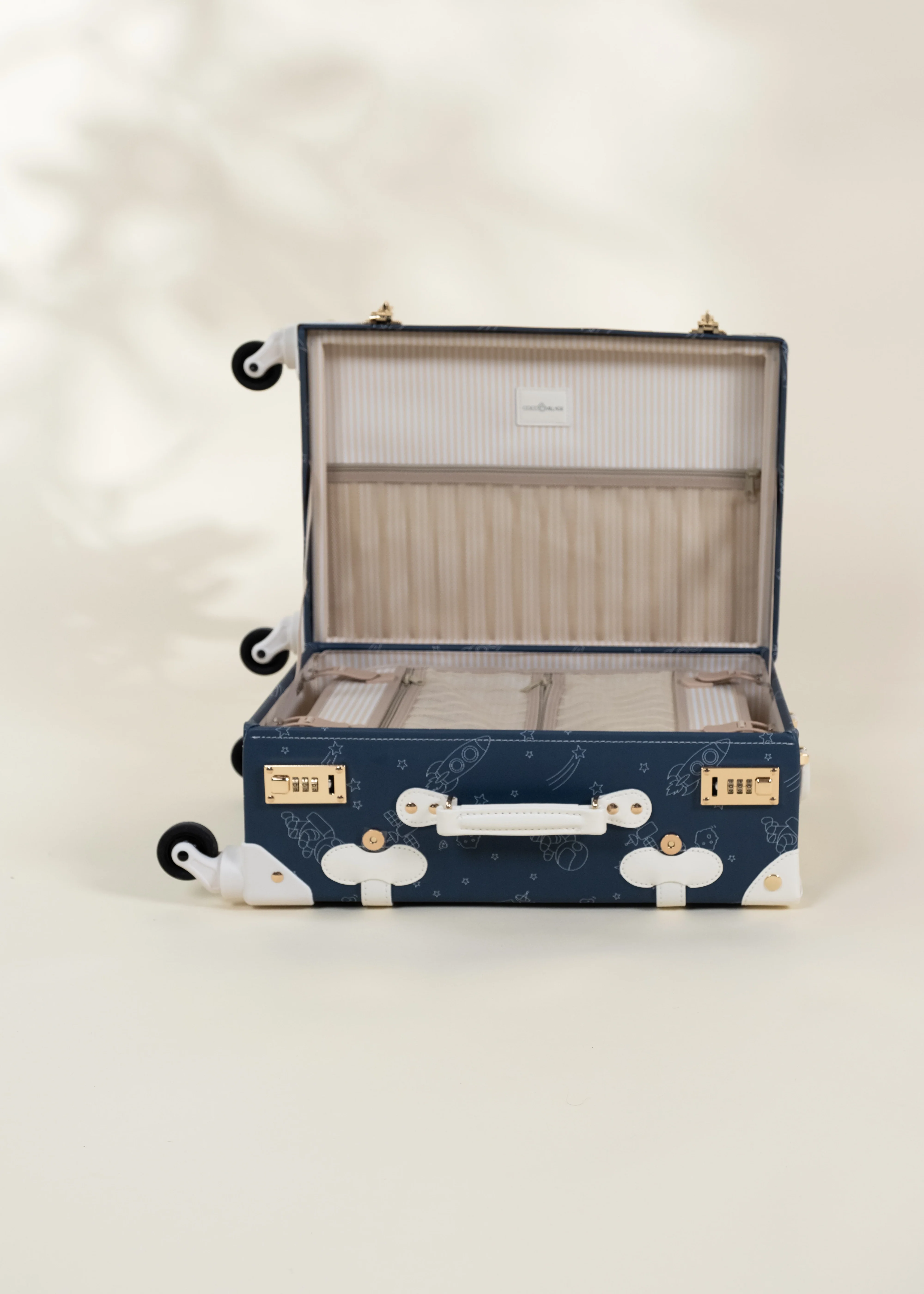 Coco Village Vegan Leather Carry-On Suitcase - Space - Image 7