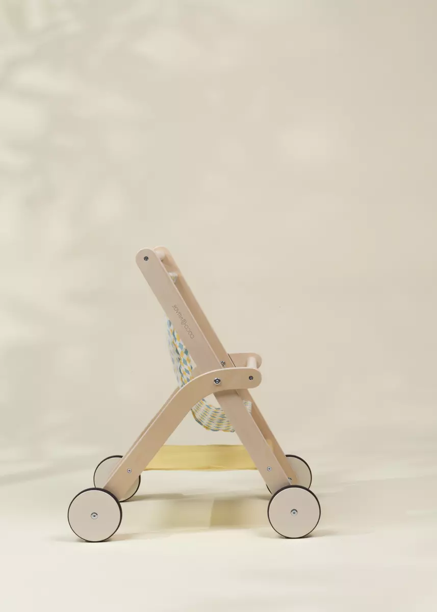Coco Village Wooden Dolls’ Stroller - Image 7