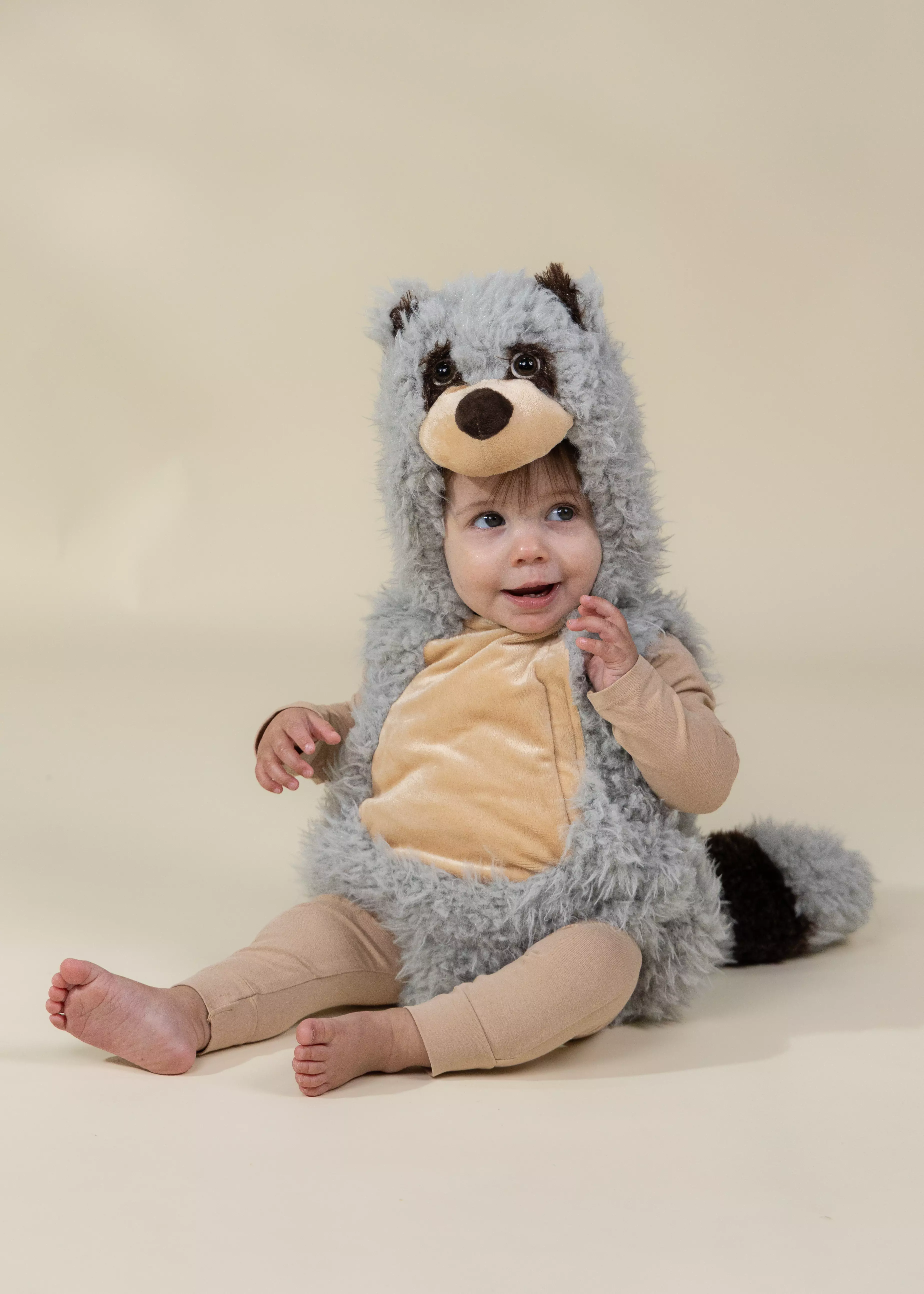 Coco Village My First Raccoon Body Costume - 12-24M - Image 2