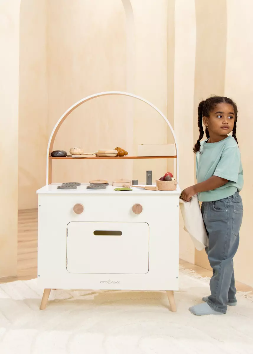 Coco Village Wooden Kitchen Playset - Image 13