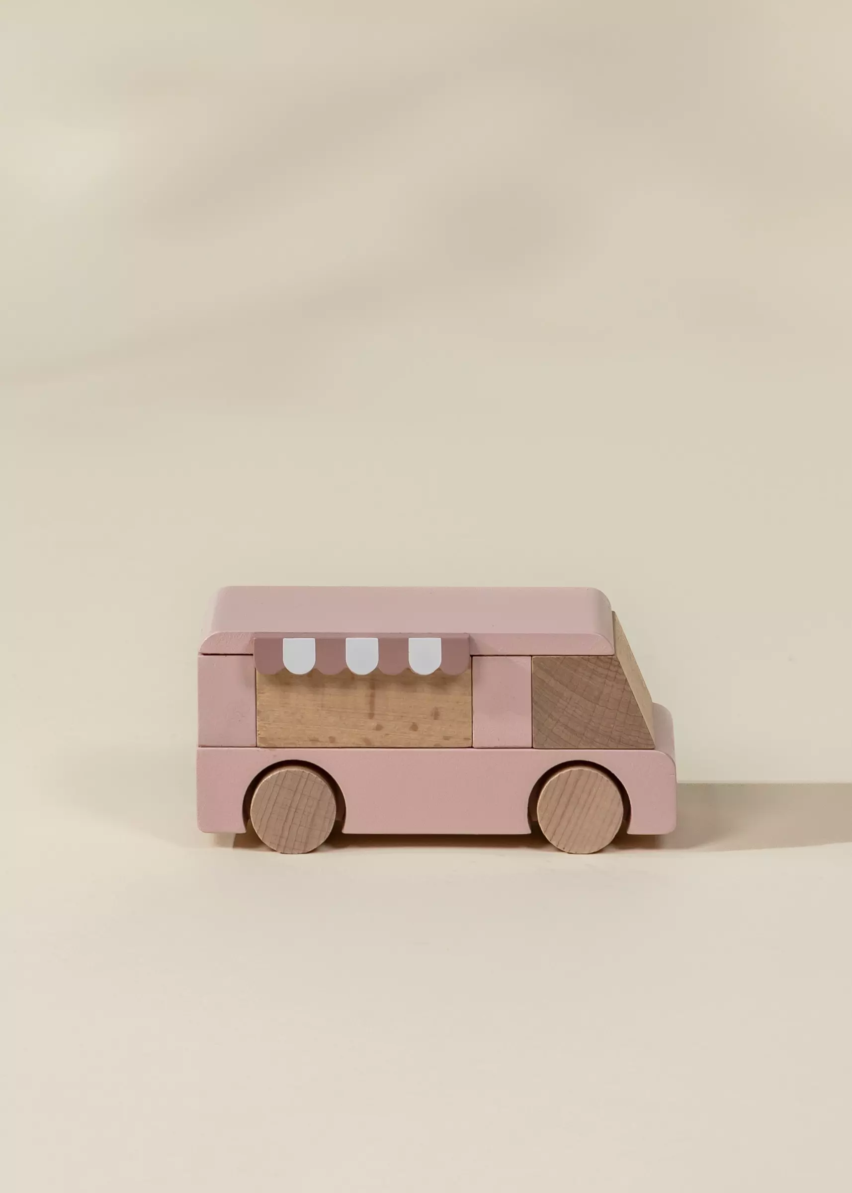 Coco Village Wooden Vehicle - Bakery Truck - Image 3