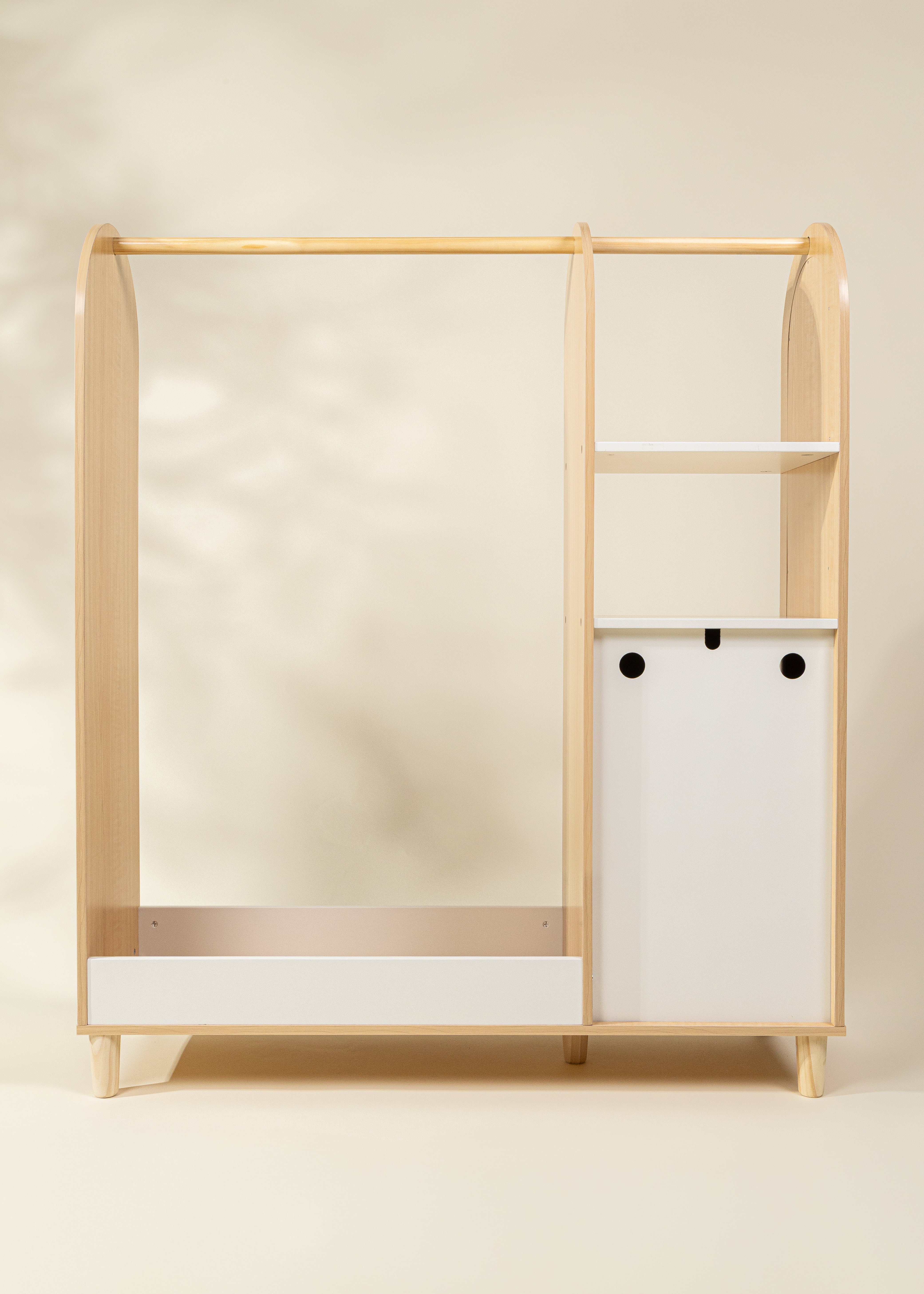 Coco Village Wooden Play Dress Up Wardrobe - Image 2