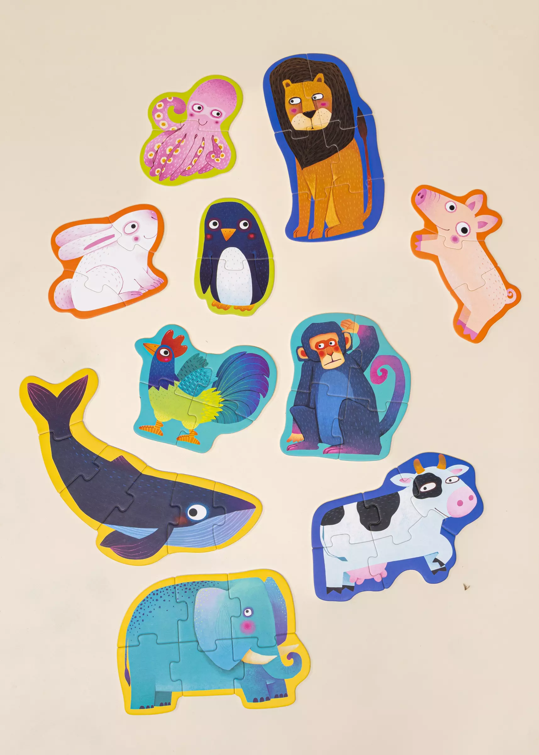 Coco Village Level Up Puzzles Level 1 -The animals (10 puzzles) - Image 2