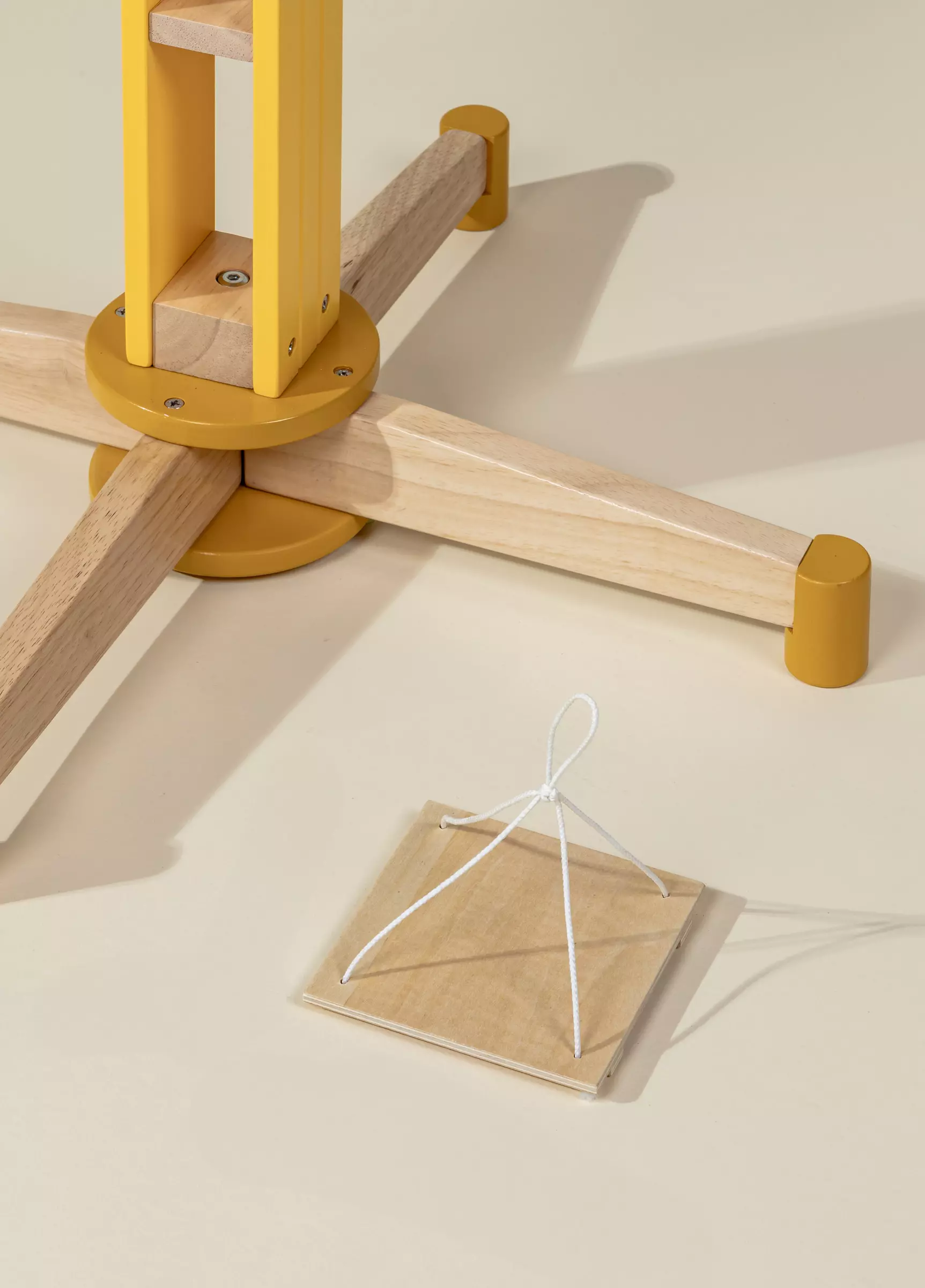 Coco Village Oversized Wooden Construction Crane - Image 7