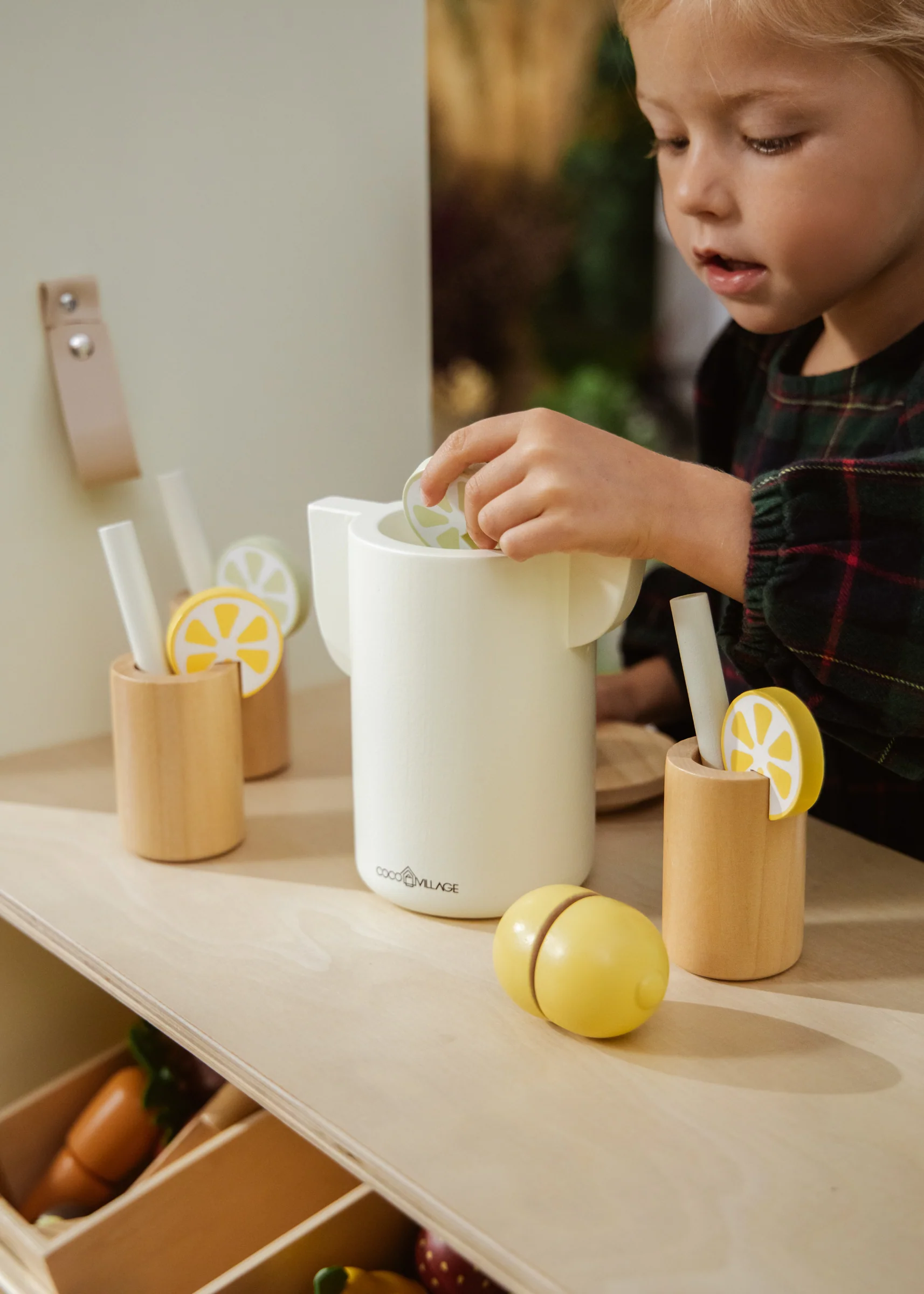 Coco Village Wooden Lemonade Playset and Accessories - Image 3