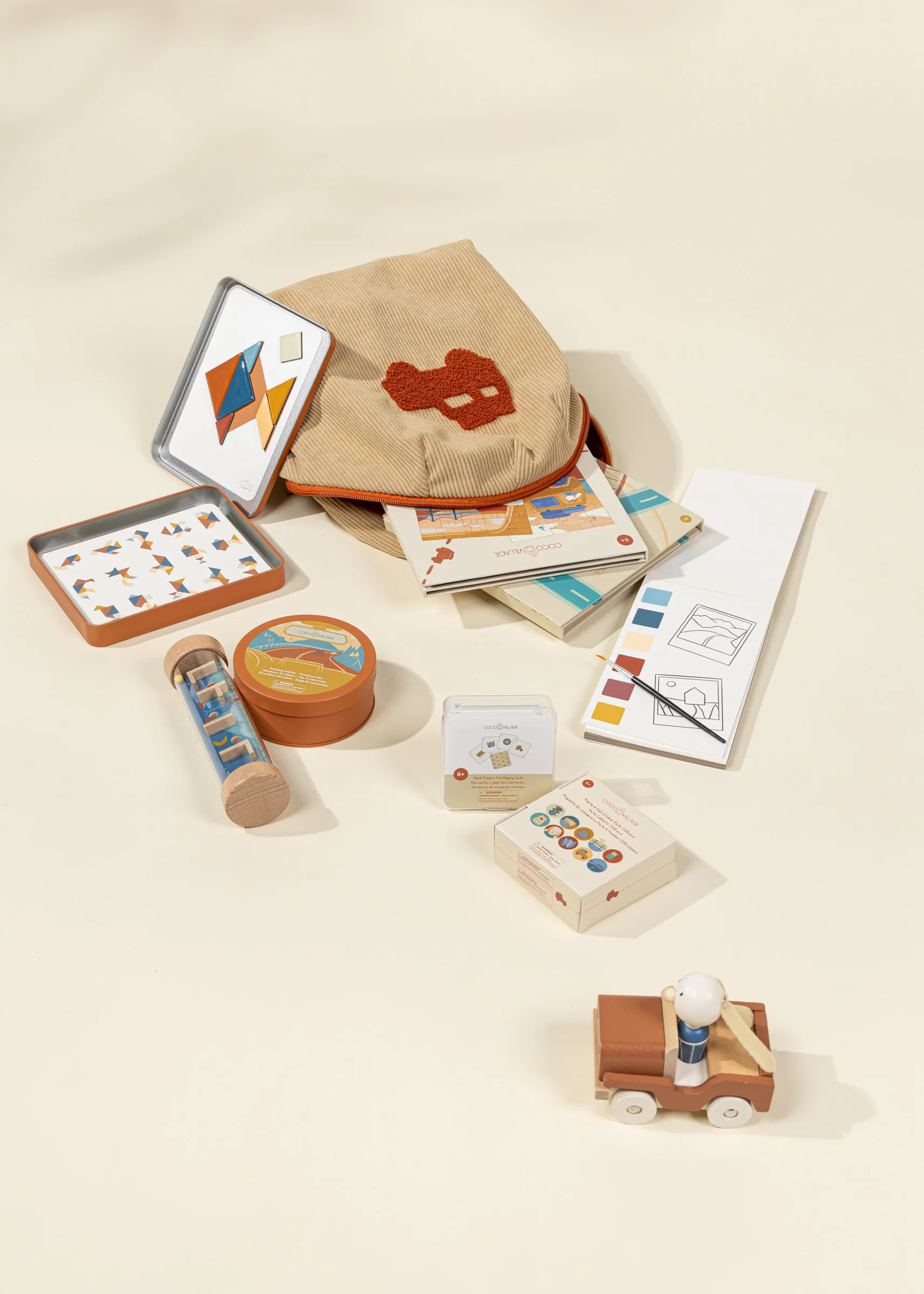 Coco Village Little Travelers Playset - On the Road