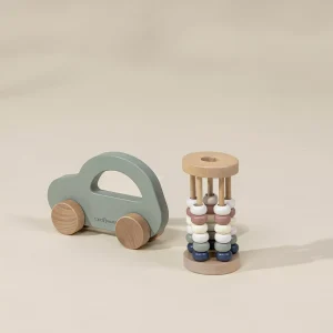 Coco Village Wooden Baby Toy Gifting Set Abacus & Car