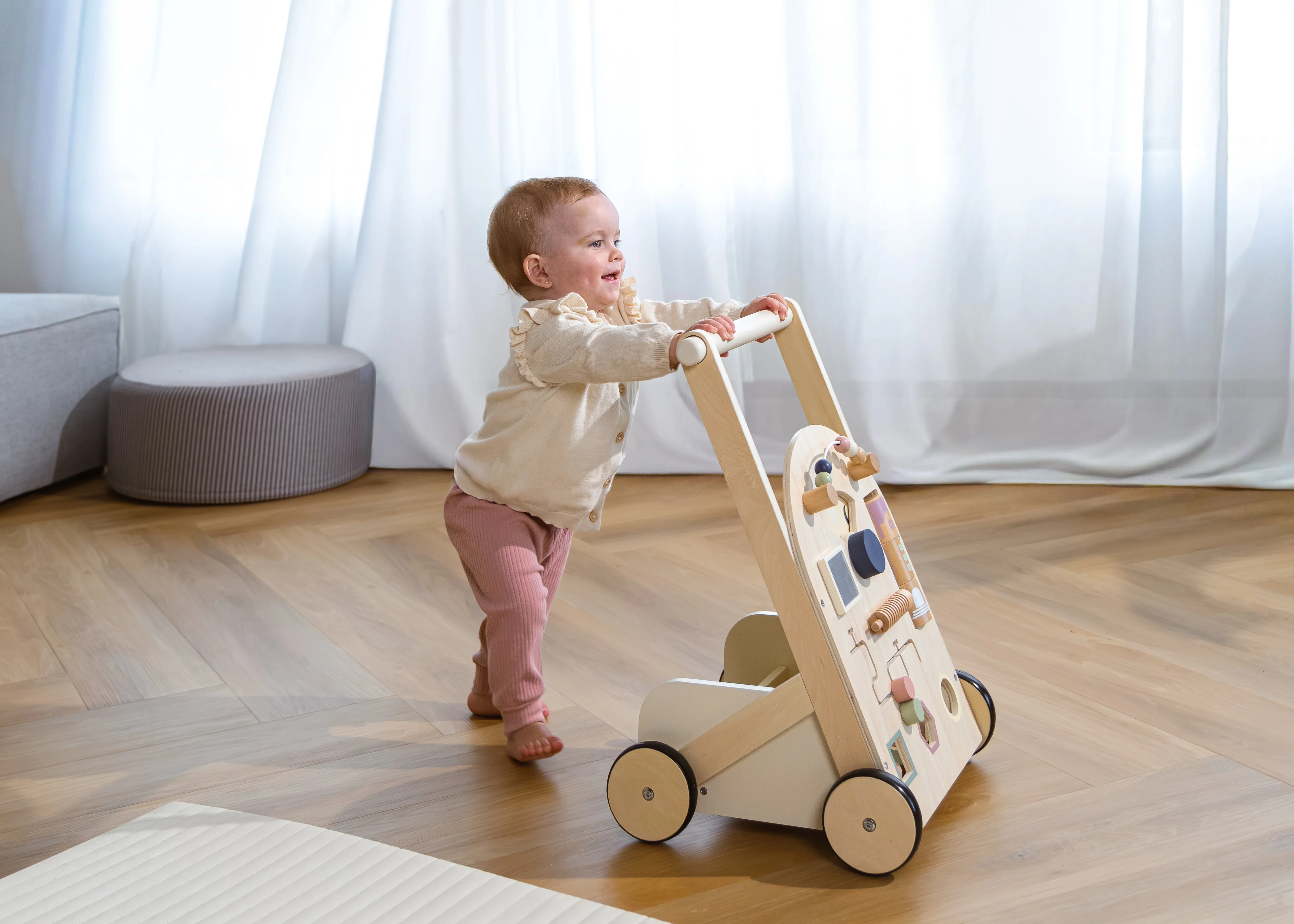 Coco Village Wooden Activity Walker - Image 4