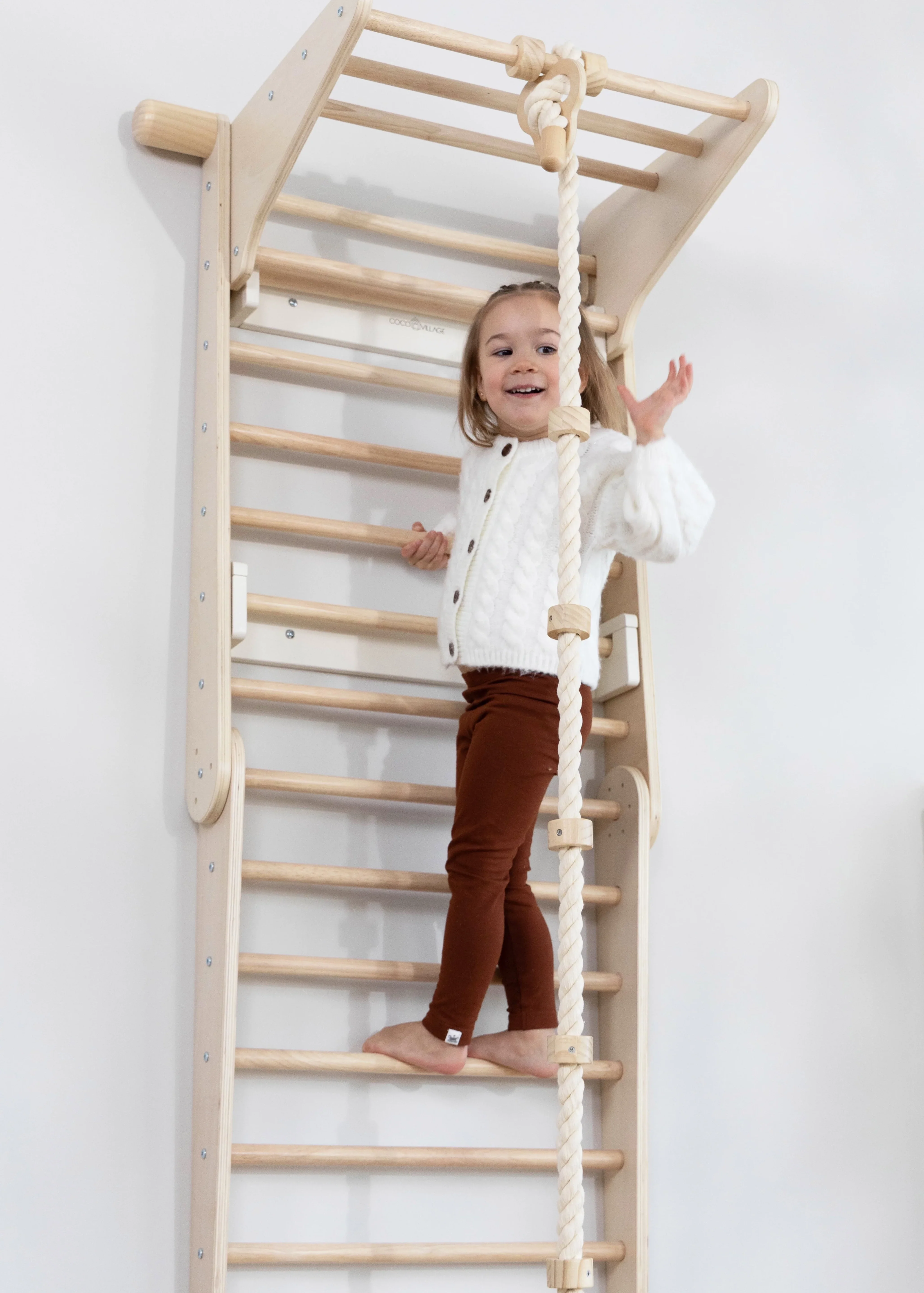 Coco Village Climbing Rope for Swedish Wall Climber
