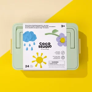 Coco Village Wheat Straw Modeling Dough Set - 24 colors