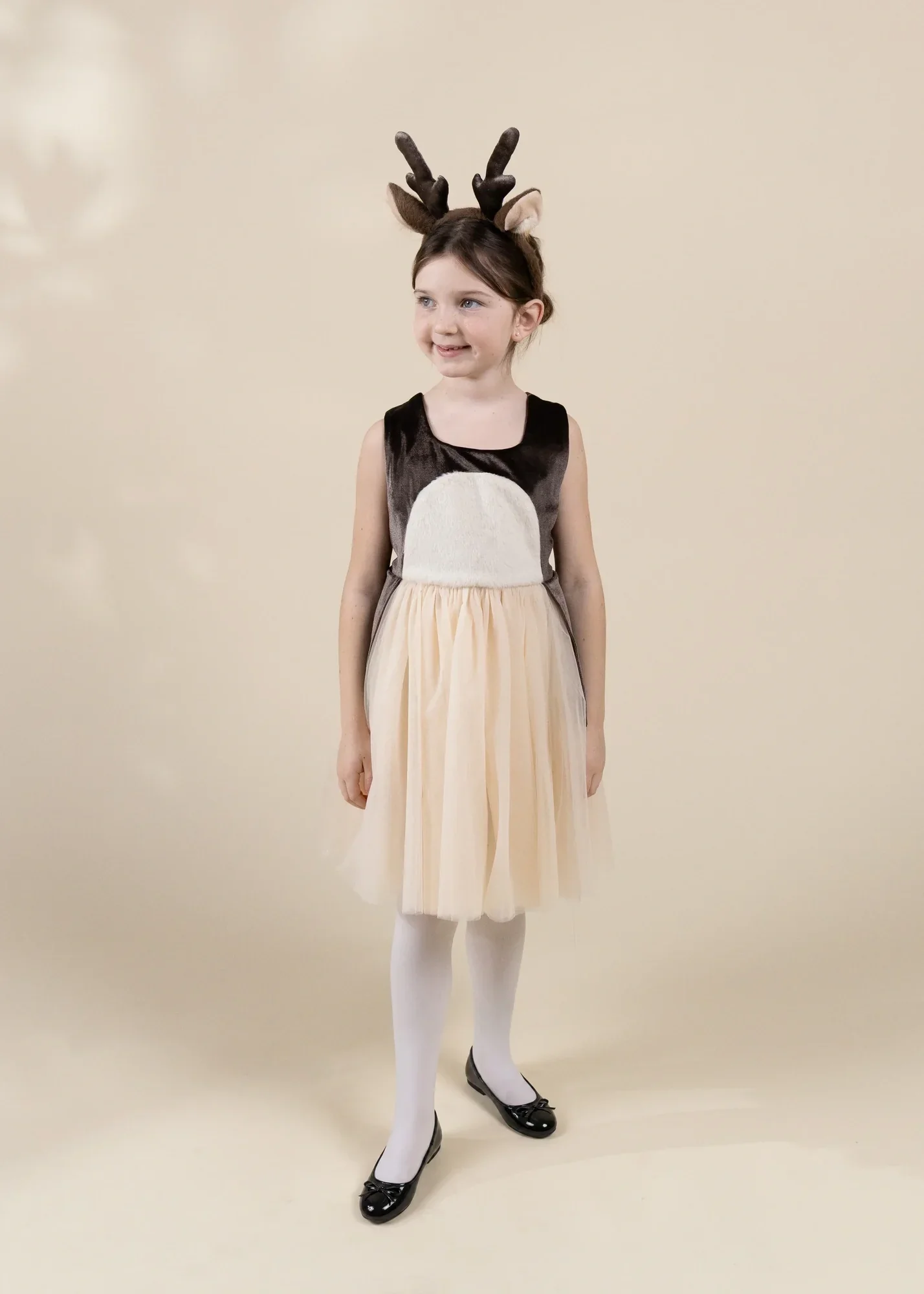 Coco Village Role Play Dress-Up Cotton and Tulle Animal Dress - Image 6