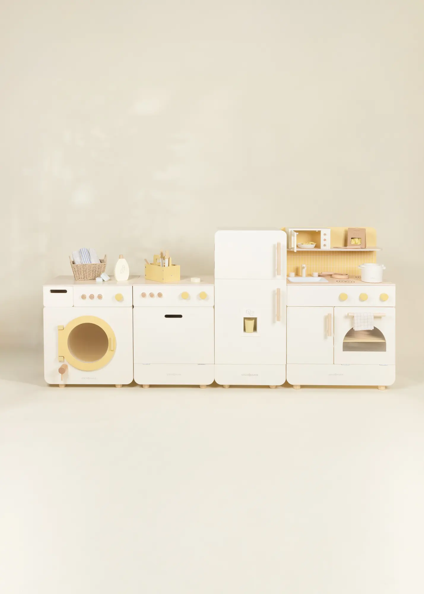 Coco Village Wooden Play Kitchen – Maison Collection - Image 10