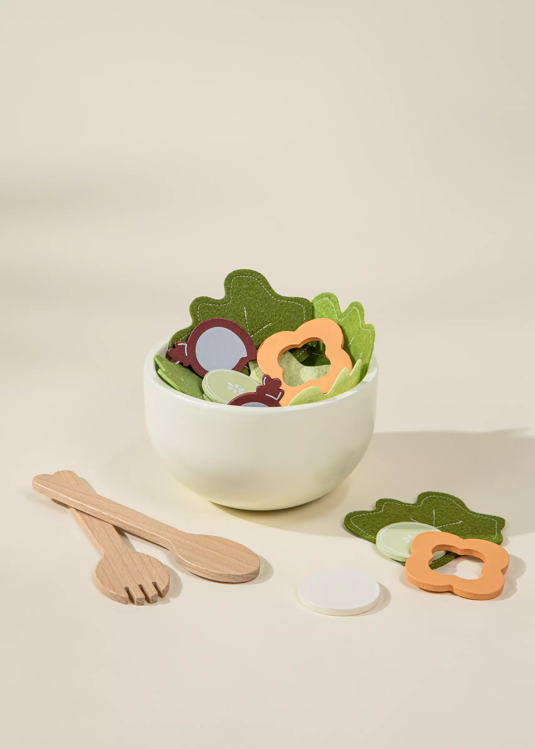 Coco Village Wooden Salad Playset - Image 3