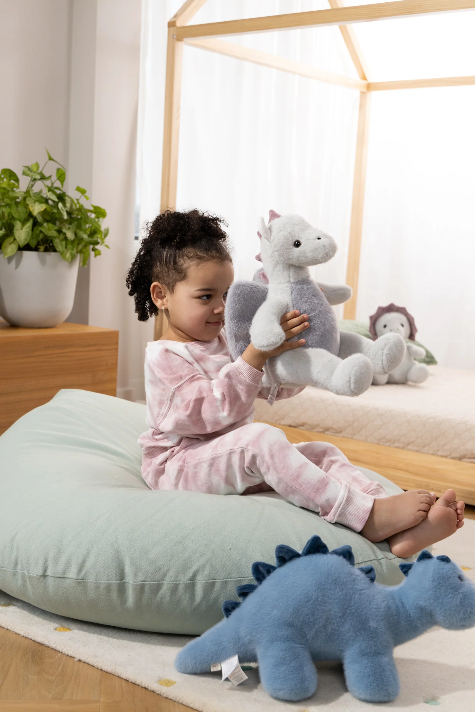 Coco Village Dino Plush Toy - Grey Dragon - Image 7