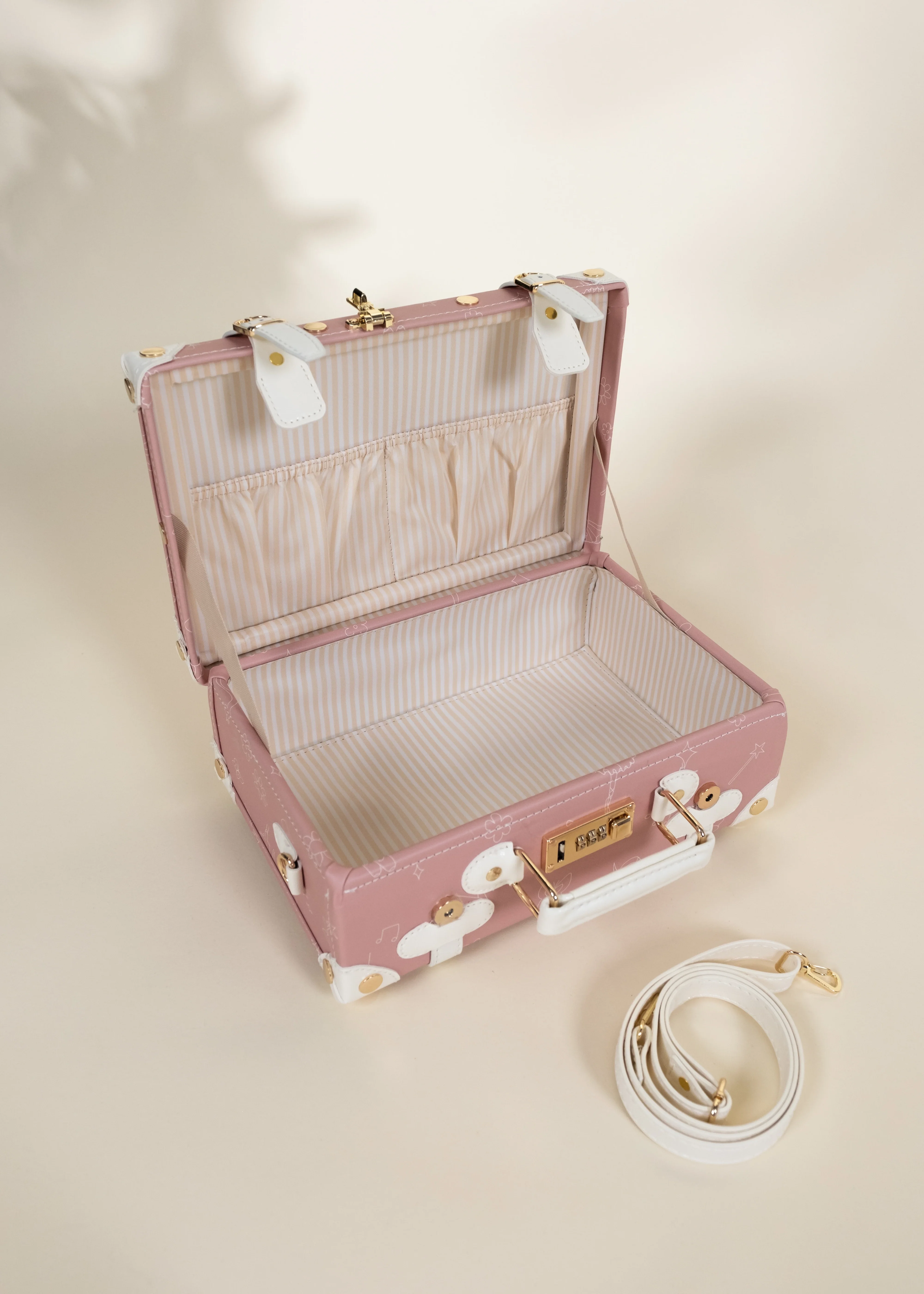 Coco Village Vegan Leather Carry-On Suitcase - Ballerina - Image 15
