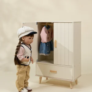 Coco Village Wooden Dolls’ Closet