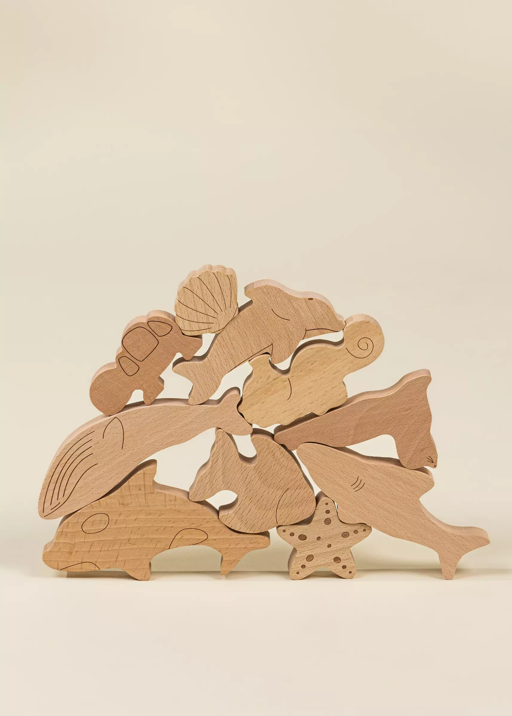 Coco Village Wooden Puzzle - Under the Sea - 10 pieces
