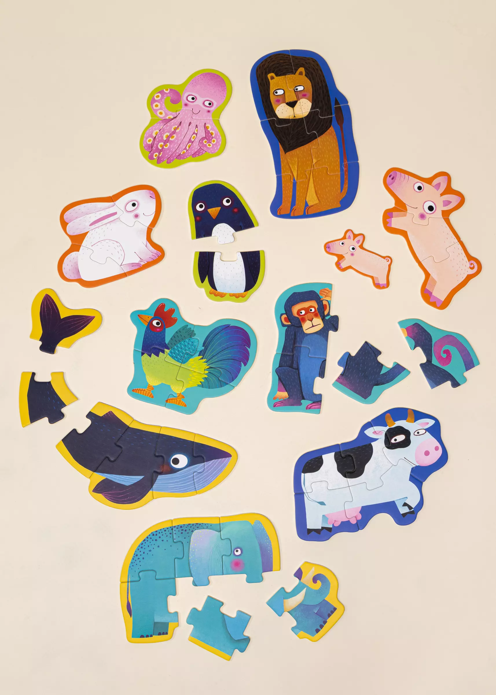 Coco Village Level Up Puzzles Level 1 -The animals (10 puzzles) - Image 3