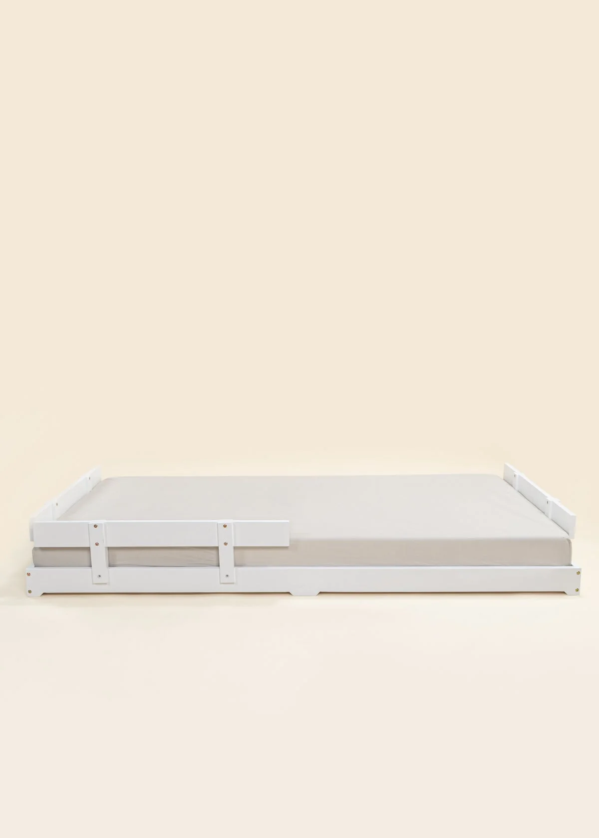 Coco Village Wooden Bed Frame - White - Image 12