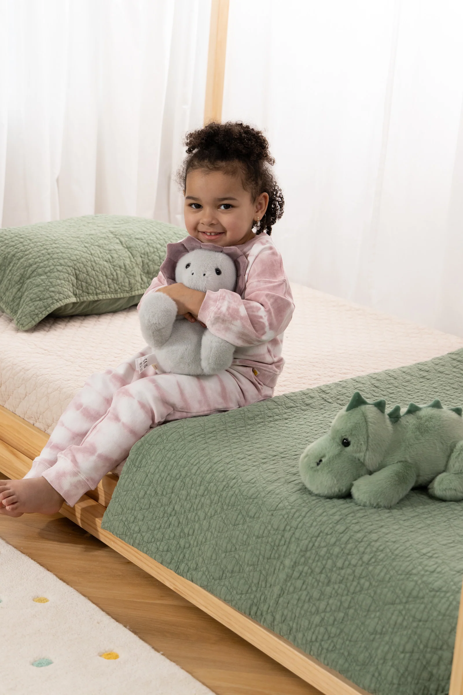 Coco Village Dino Plush Toy - Light Green Stegosaurus - Image 8