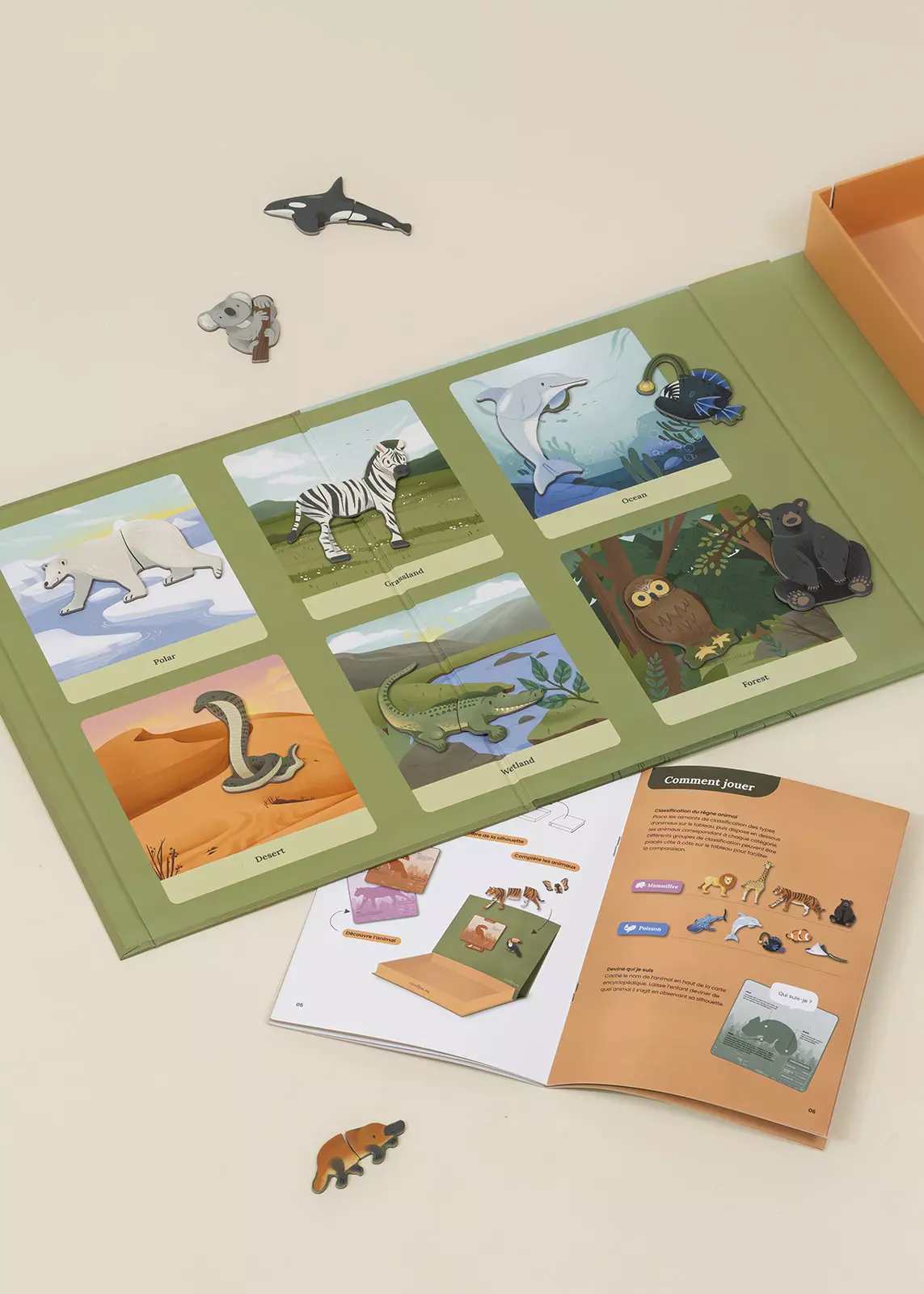 Coco Village Interactive & Magnetic Ency–Animal Discovery (French Version) - Image 2