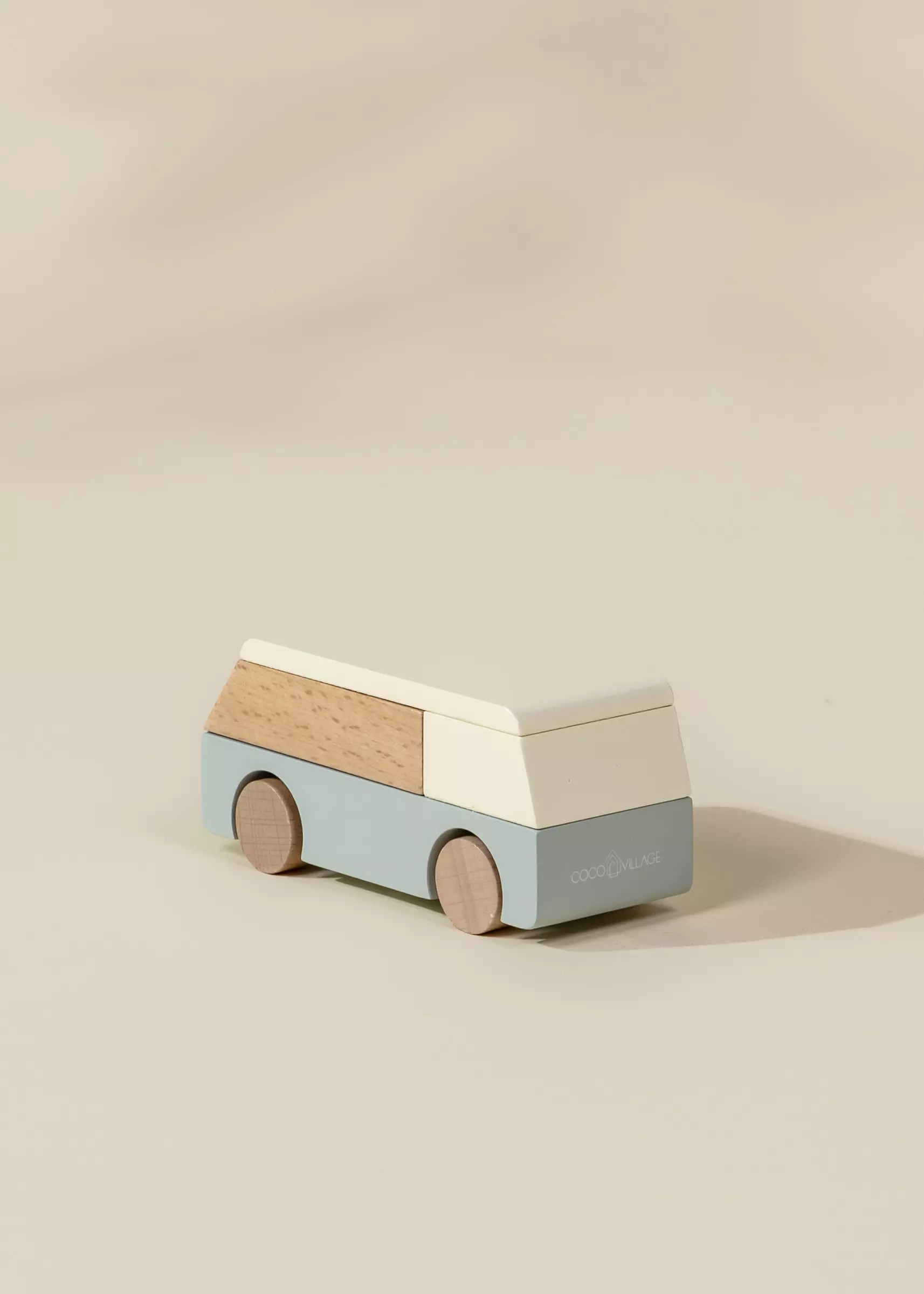 Coco Village Wooden Vehicle - Camping Car - Image 4