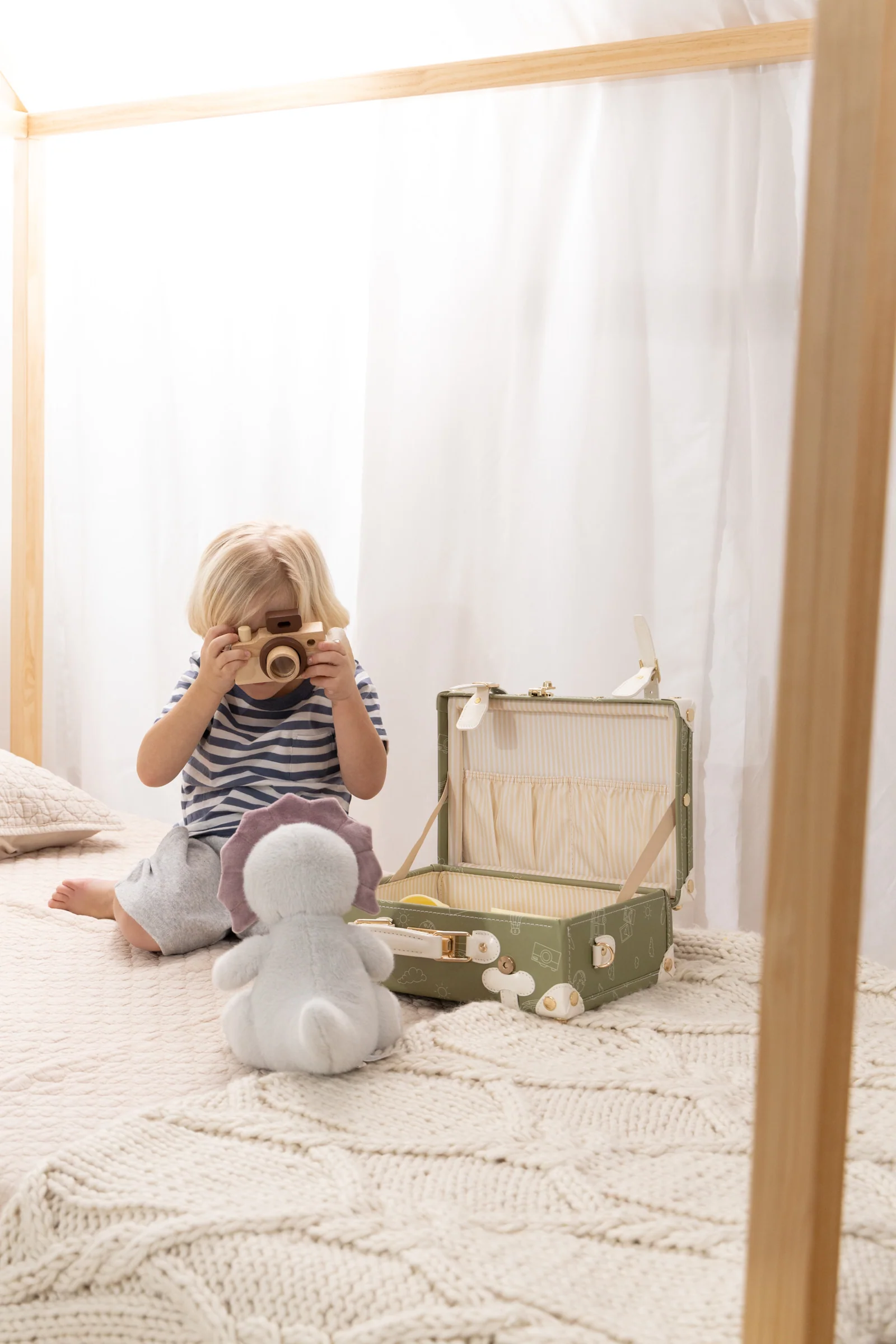 Coco Village Vegan Leather Play Suitcase - Travel - Image 7