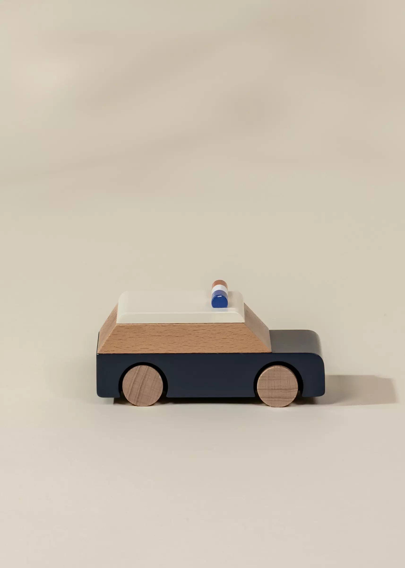 Coco Village Wooden Vehicle - Police Car - Image 2