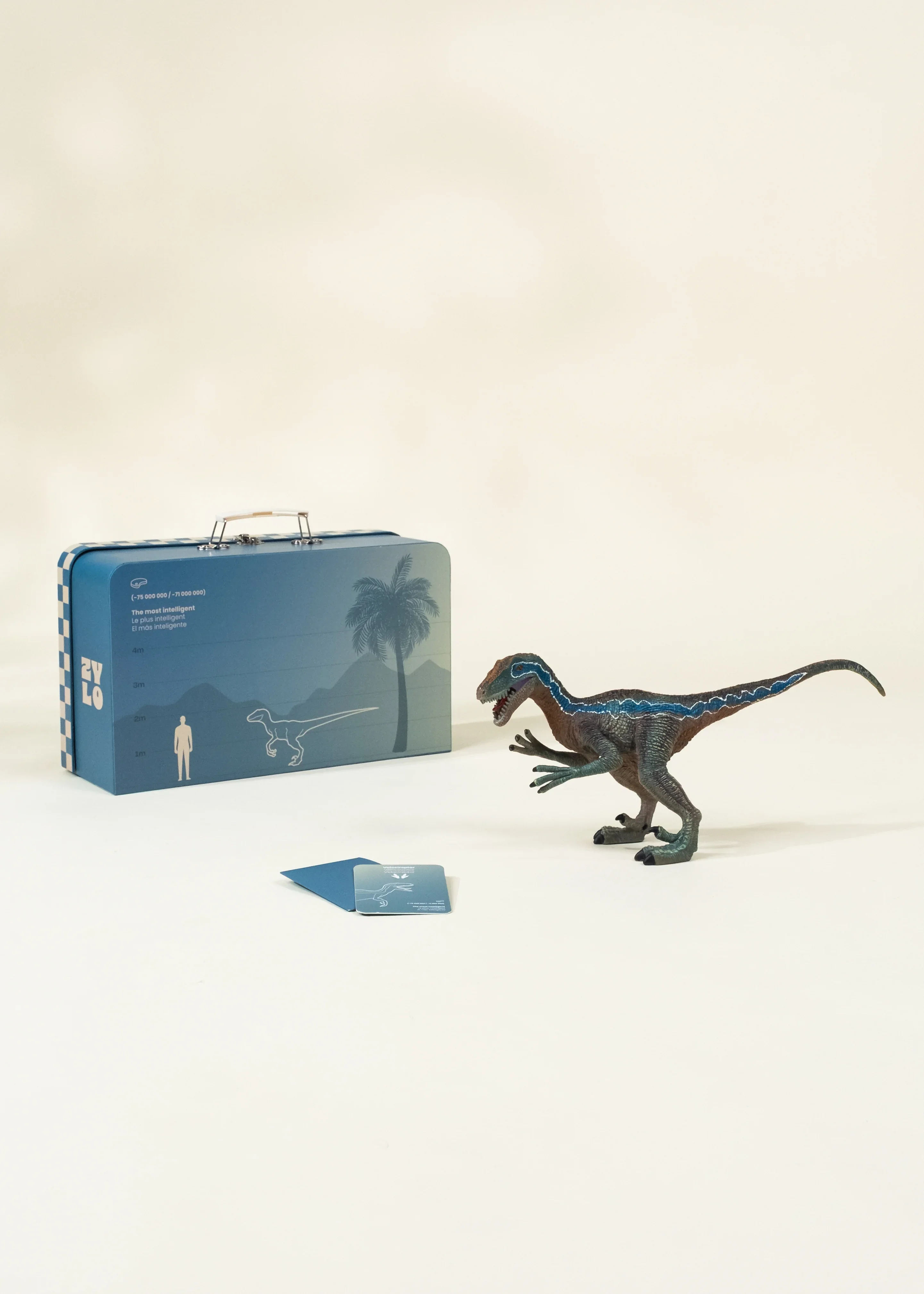 Coco Village Velociraptor Dinosaur in a Collectible Box - Image 5