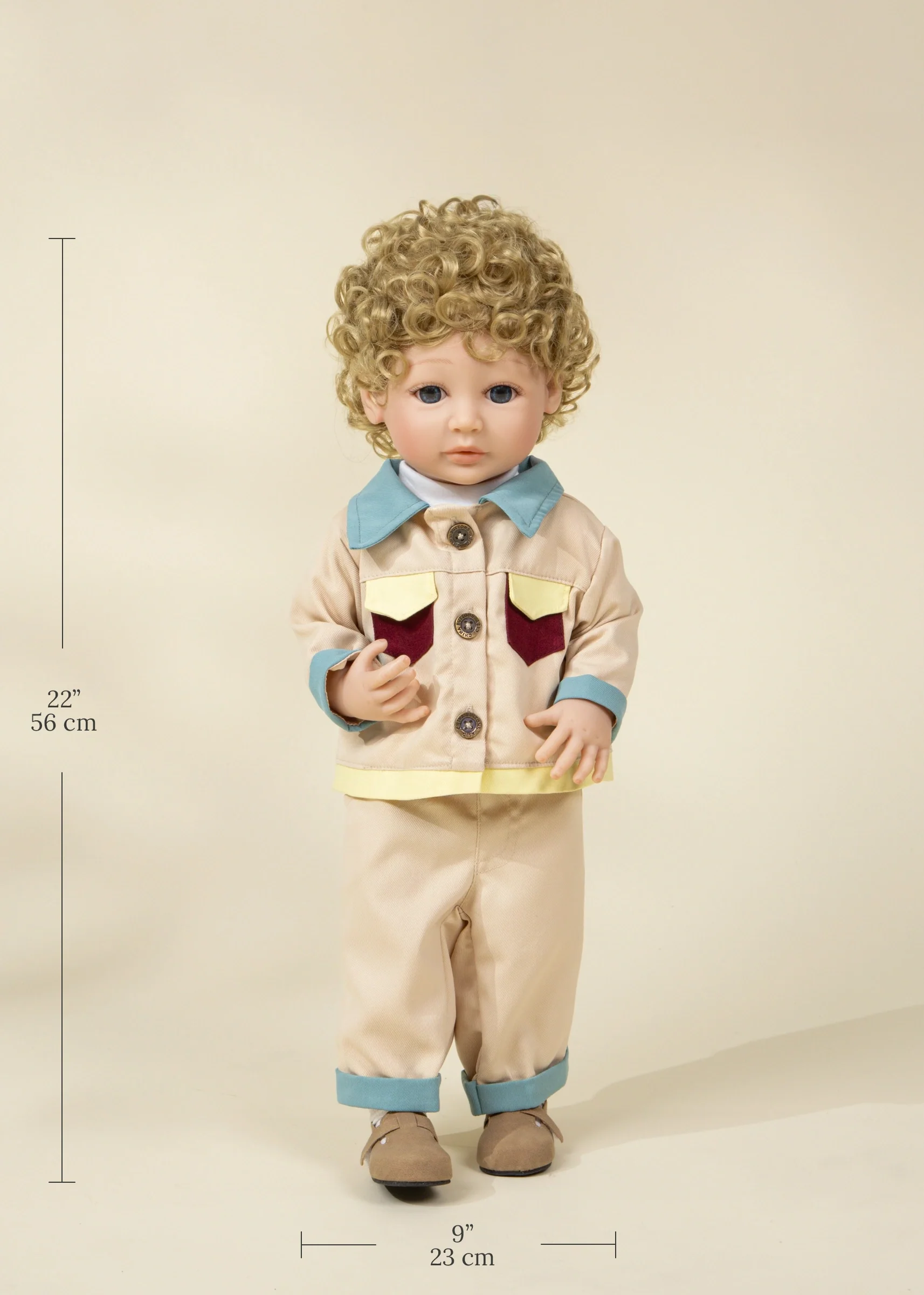 Coco Village CocoFriends Timothy – 22" (56 cm) Kids Play Doll - Image 15
