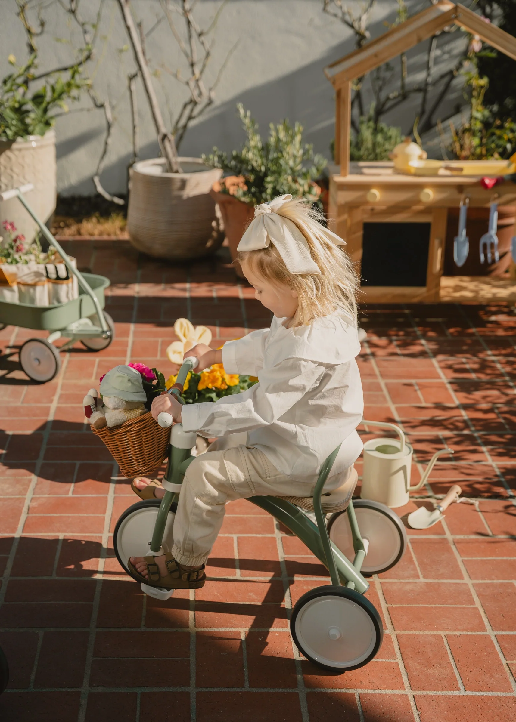 Coco Village Heritage Tricycle – Seafoam - Image 4