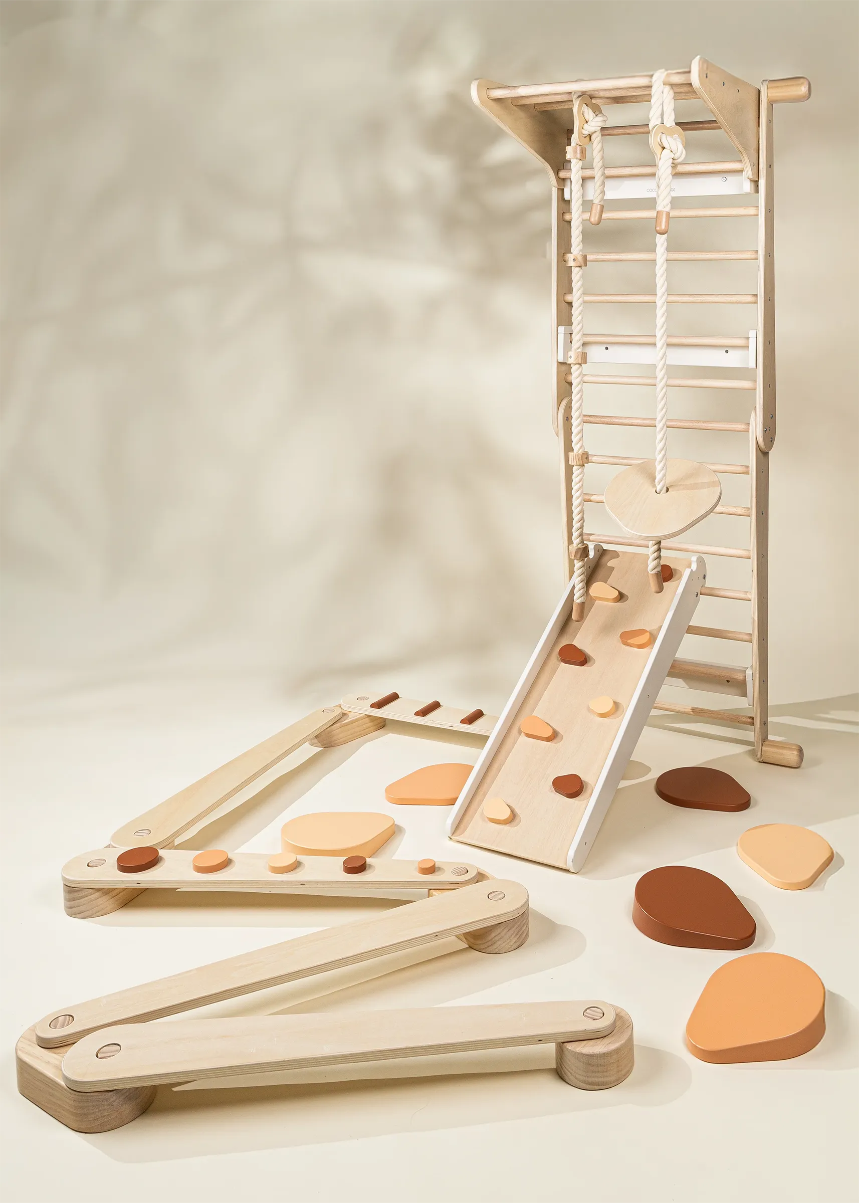Coco Village Montessori 2-in-1 Triangle & Wall Climber - Image 8