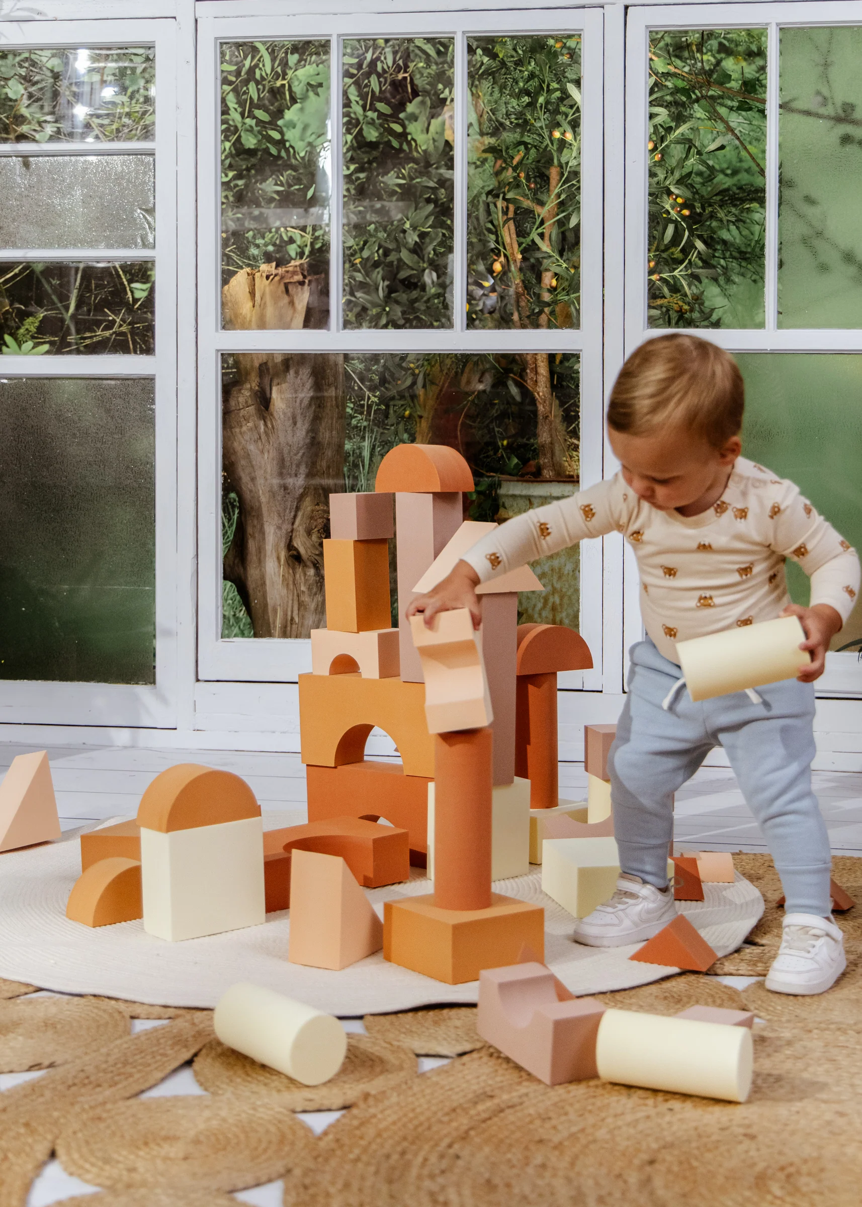 Coco Village EVA Foam Building Blocks Set - Large (48 pcs) - Image 9