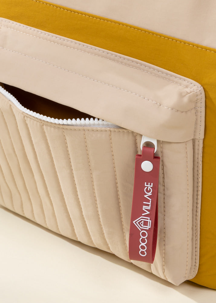 Coco Village Washable Nylon Backpack - Golden Hour - Image 5