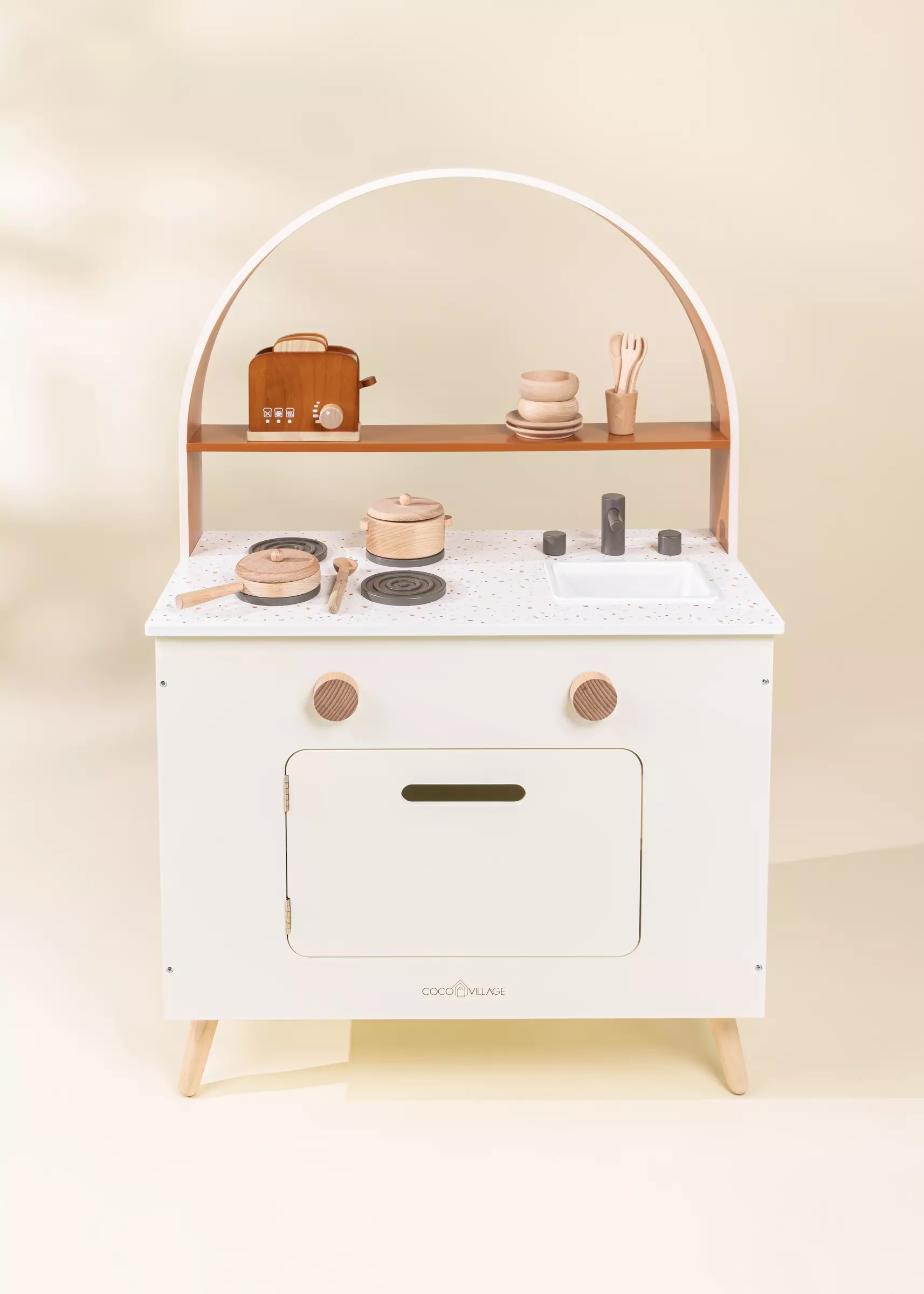 Coco Village Wooden Kitchen Playset