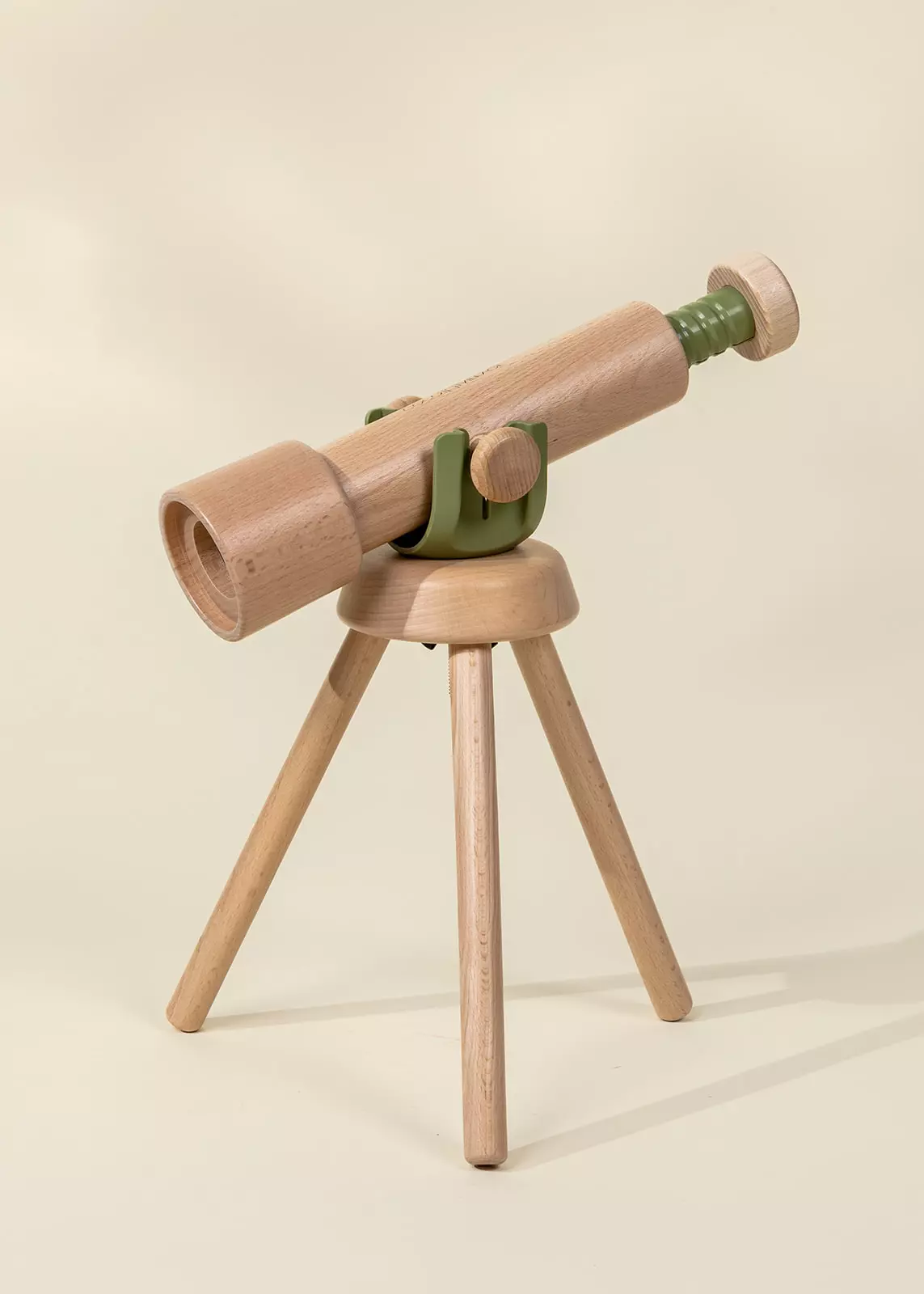 Coco Village Wooden Tripod Telescope – 15x Zoom - Image 4