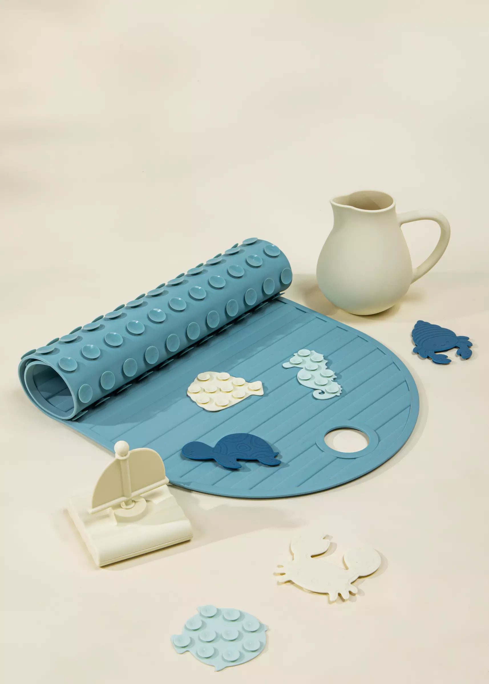 Coco Village Set of 6 Silicone Mini Bath Suction Toys - Image 6