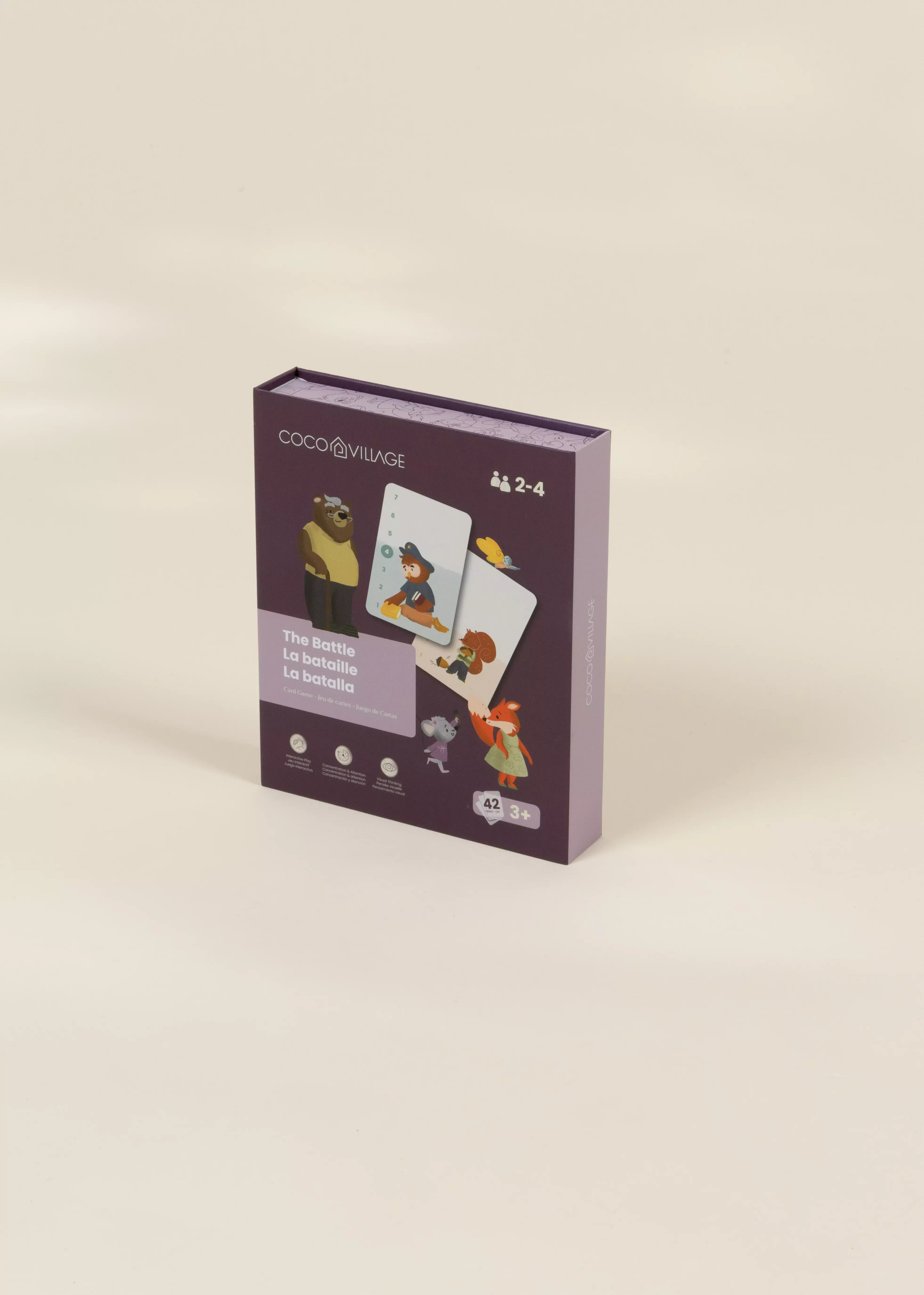 Coco Village Forest Animals Battle Card Game (42 Cards) - Image 3