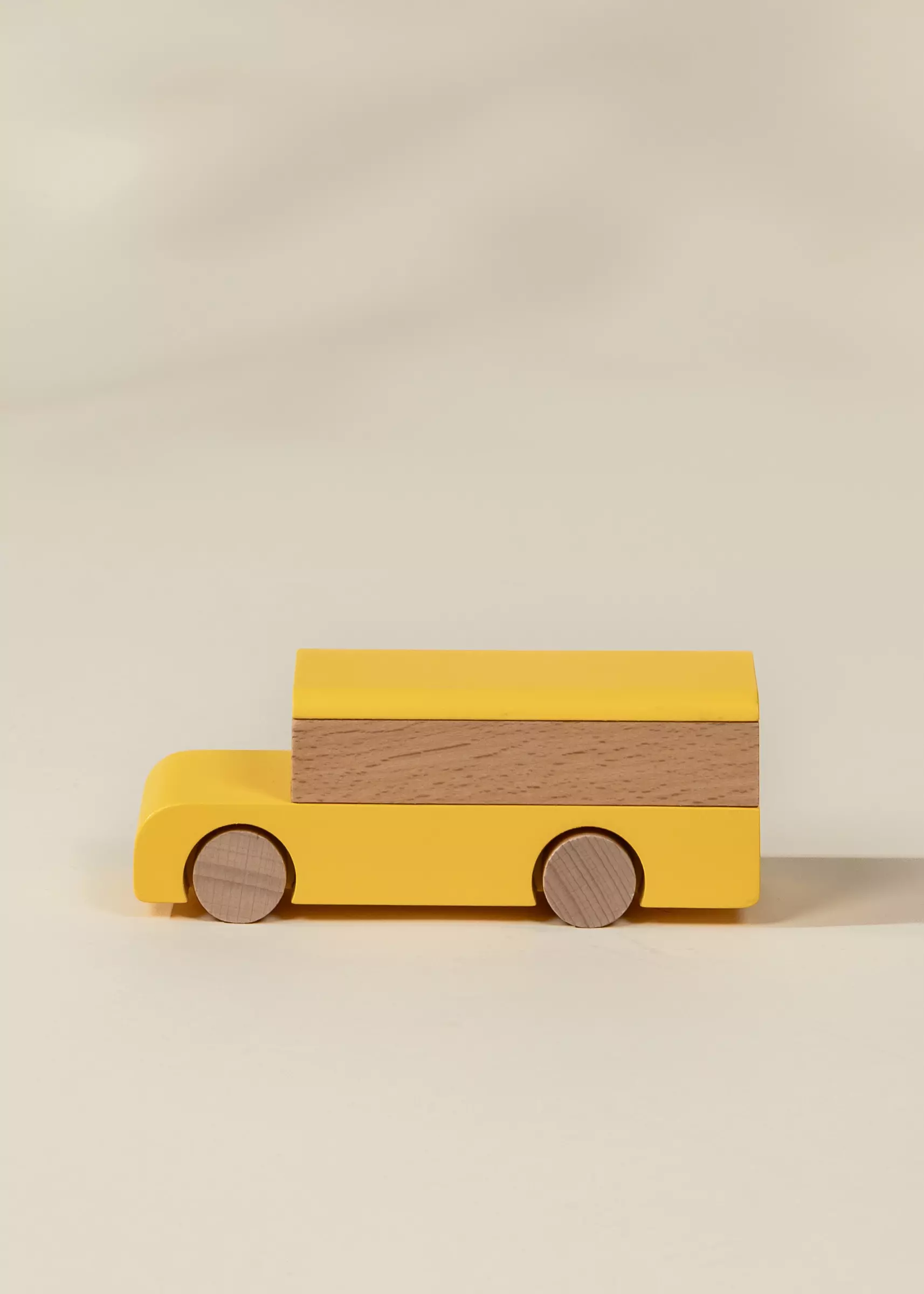Coco Village Wooden Vehicle - School Bus - Image 4