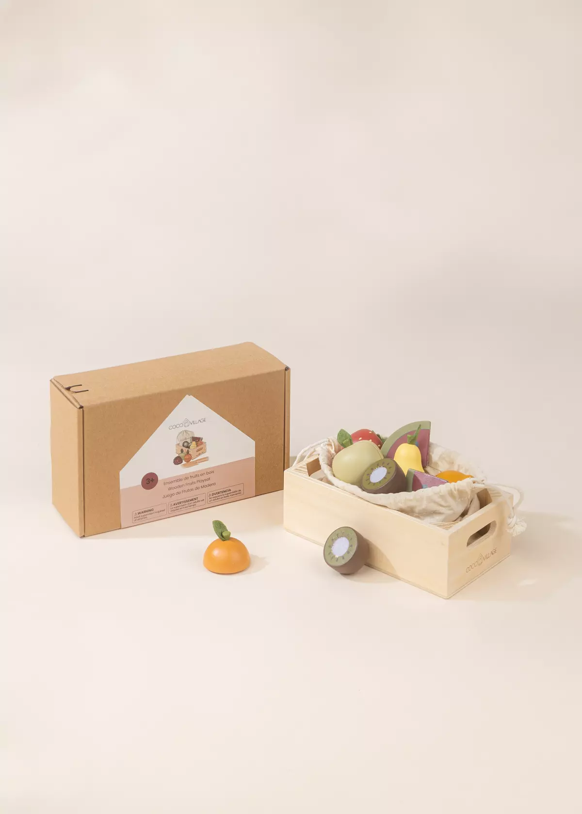 Coco Village Wooden Fruits Playset - Image 11