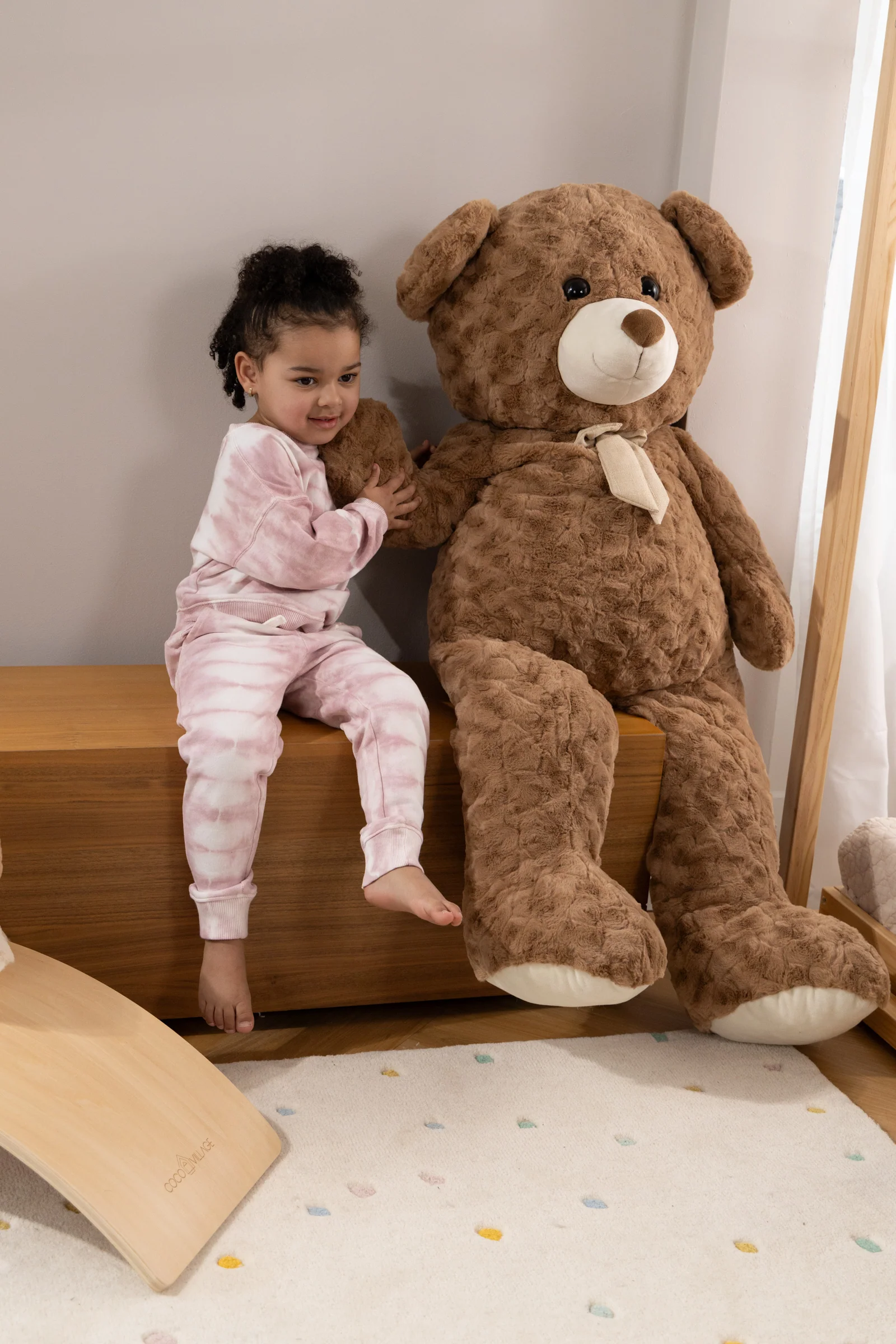 Coco Village Large Bear Plush Toy - Image 8