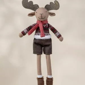 Coco Village Moose Plush Toy - Holiday Collection