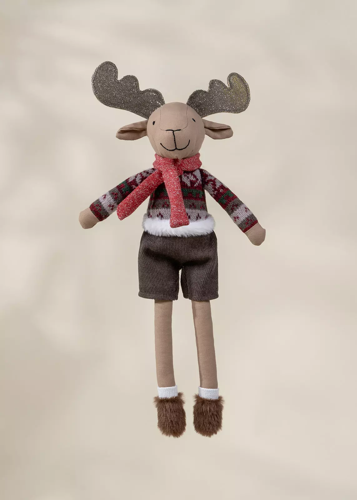 Coco Village Moose Plush Toy - Holiday Collection