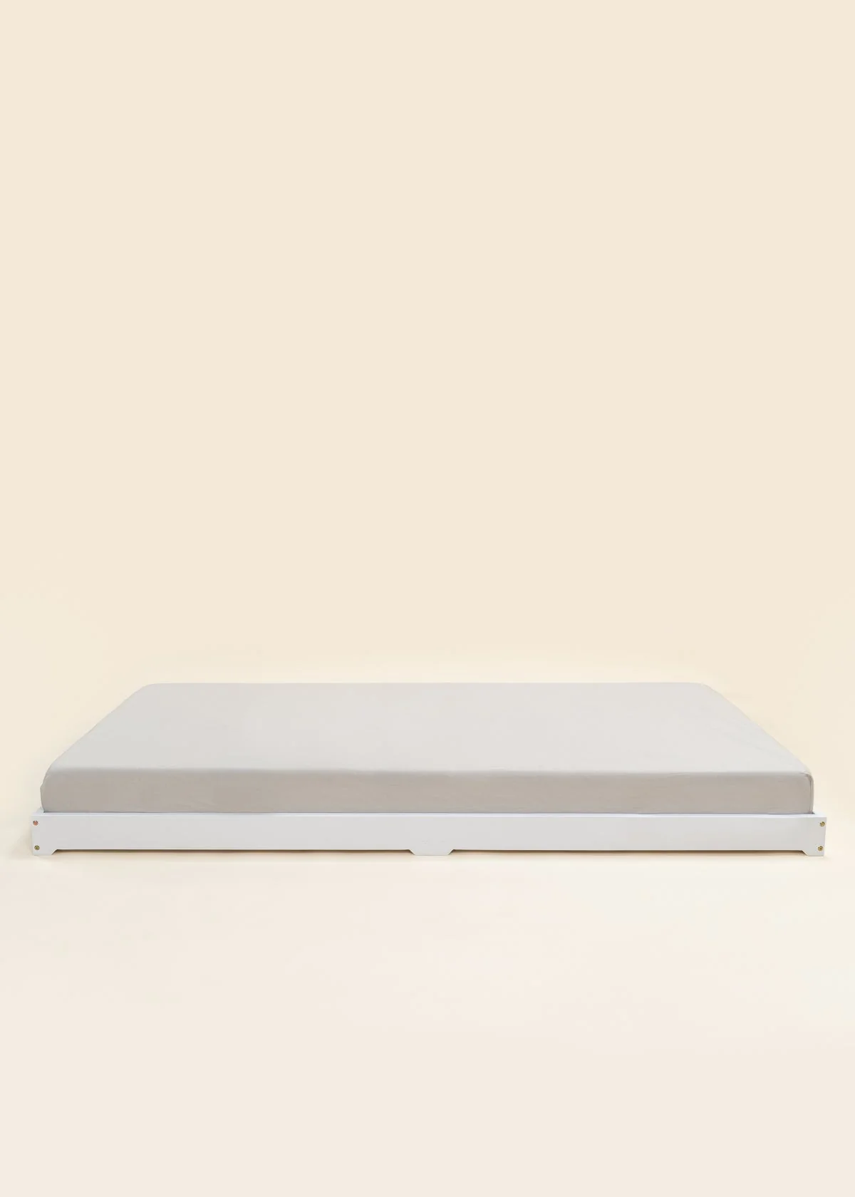 Coco Village Wooden Bed Frame - White - Image 10