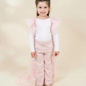 Coco Village Role Play Dress-Up Pink Long Sheer Cape