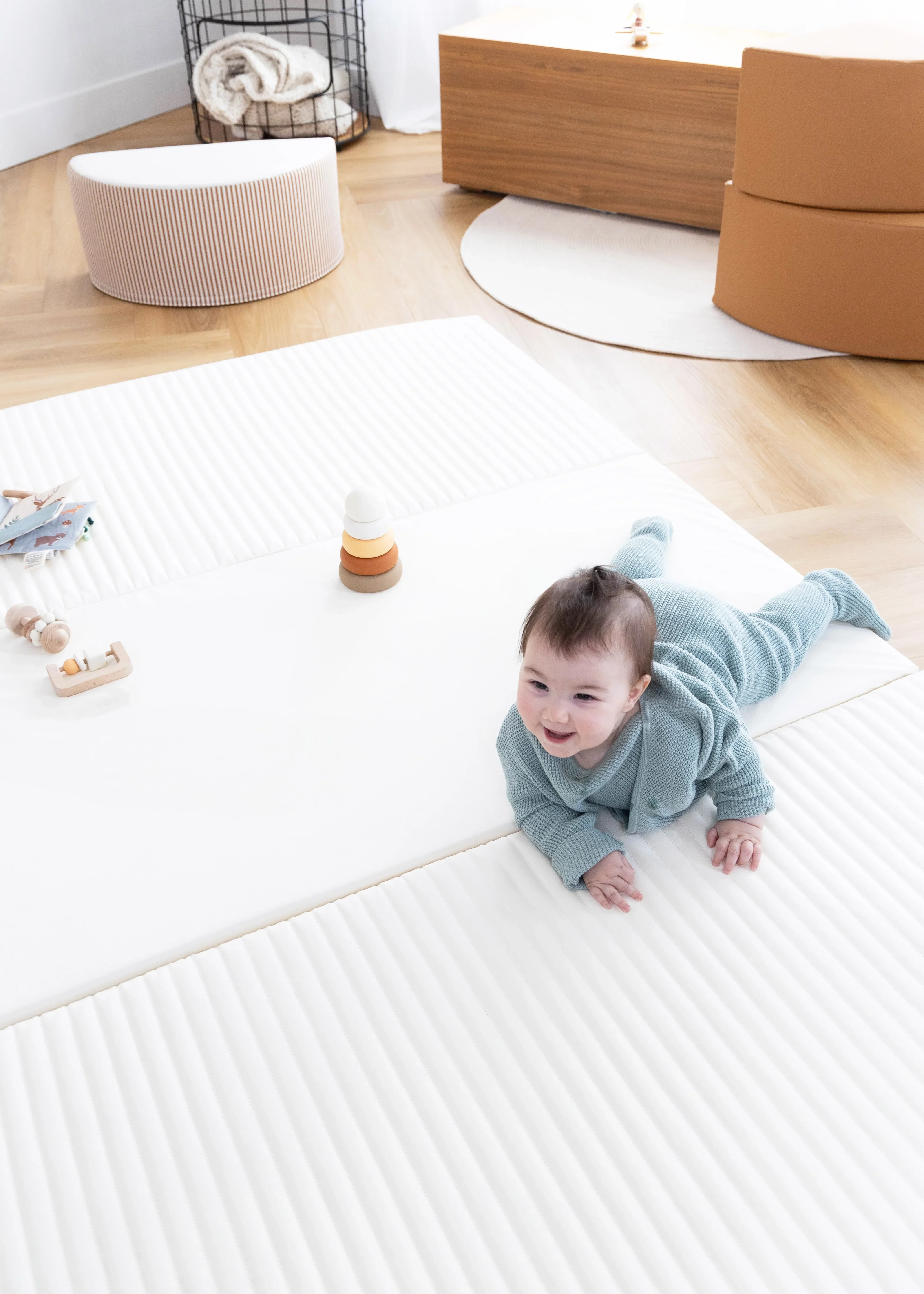 Coco Village Vegan Leather Soft Playmat Shades of Day - Image 2