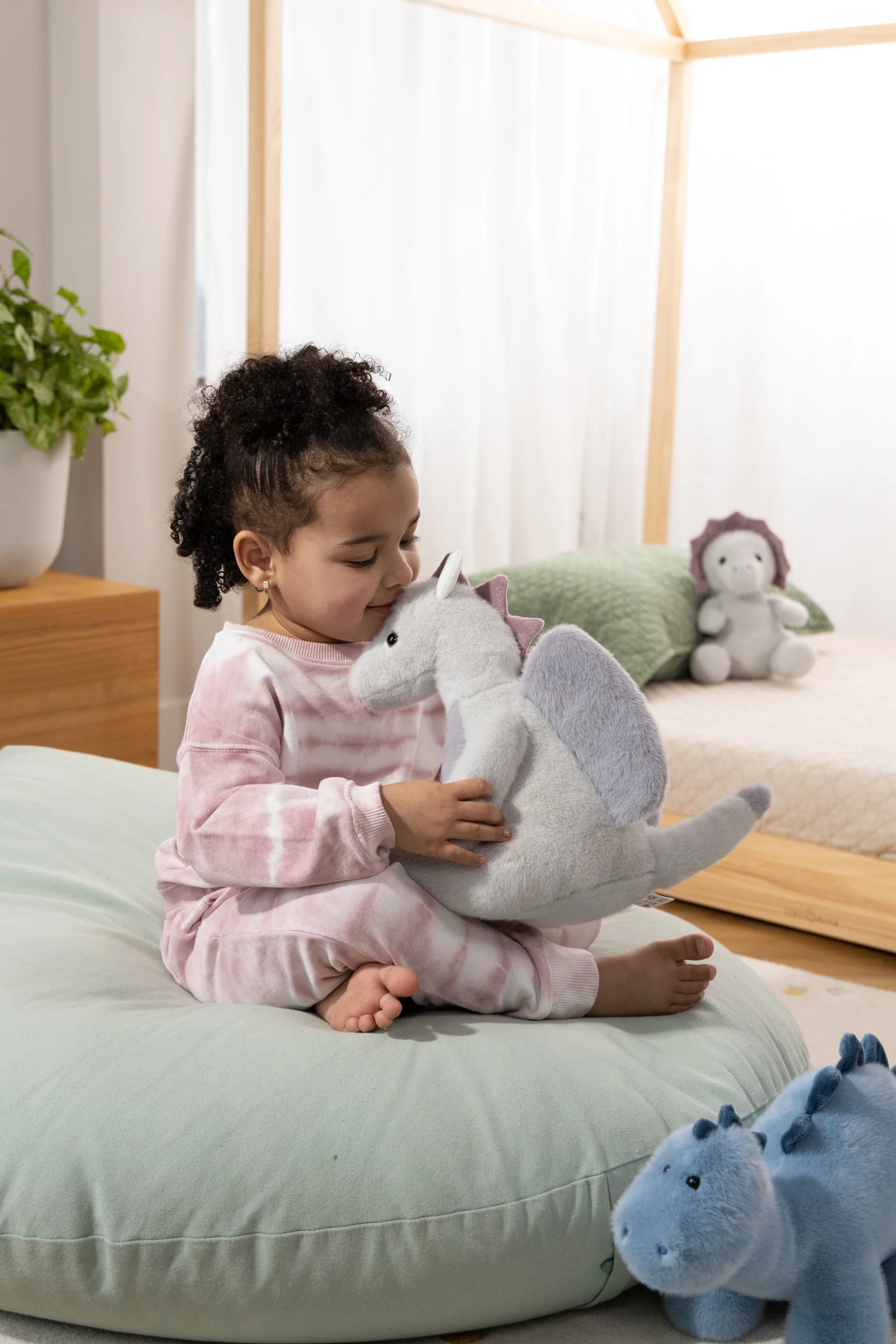Coco Village Dino Plush Toy - Grey Dragon - Image 5