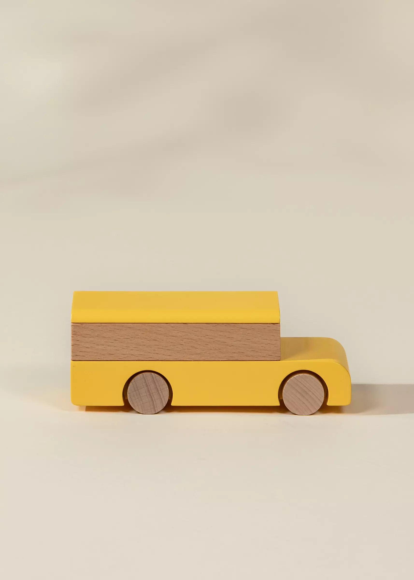Coco Village Wooden Vehicle - School Bus - Image 2